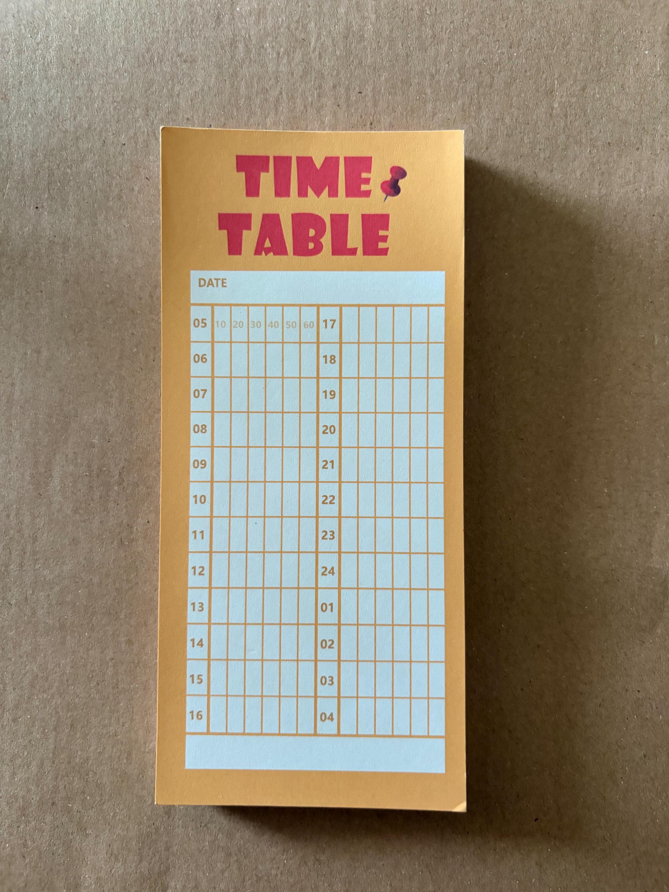Retro Notepad Set - Planner, Habit & Book Tracker