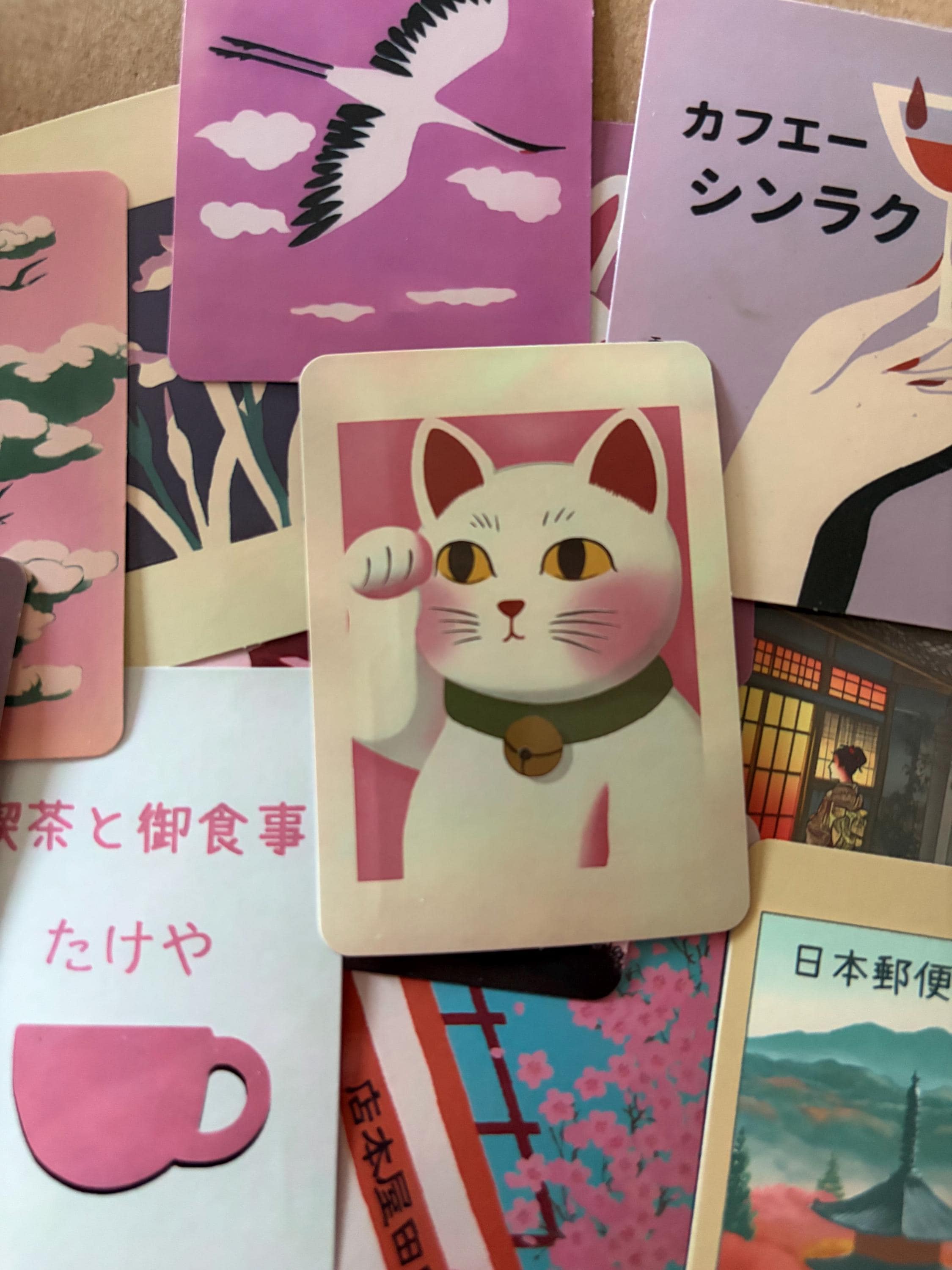 Pink Sakura Retro Stickers