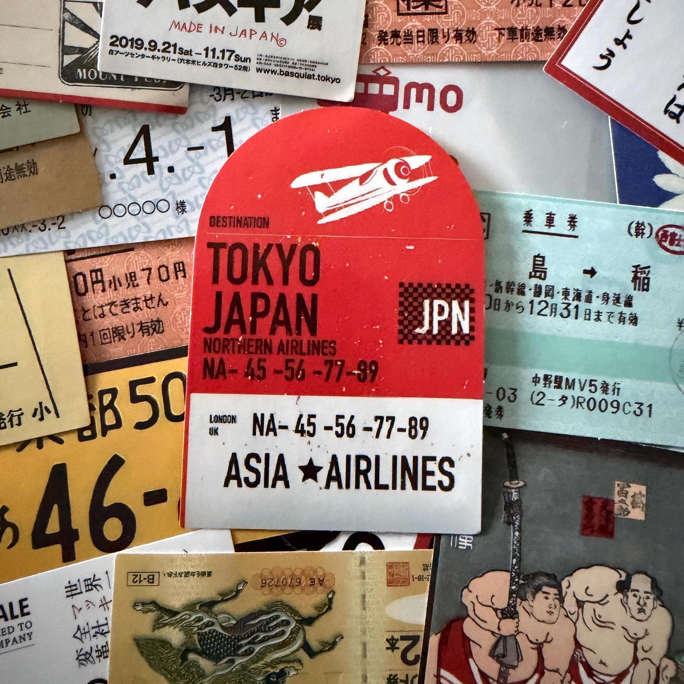 Vintage Style Stickers