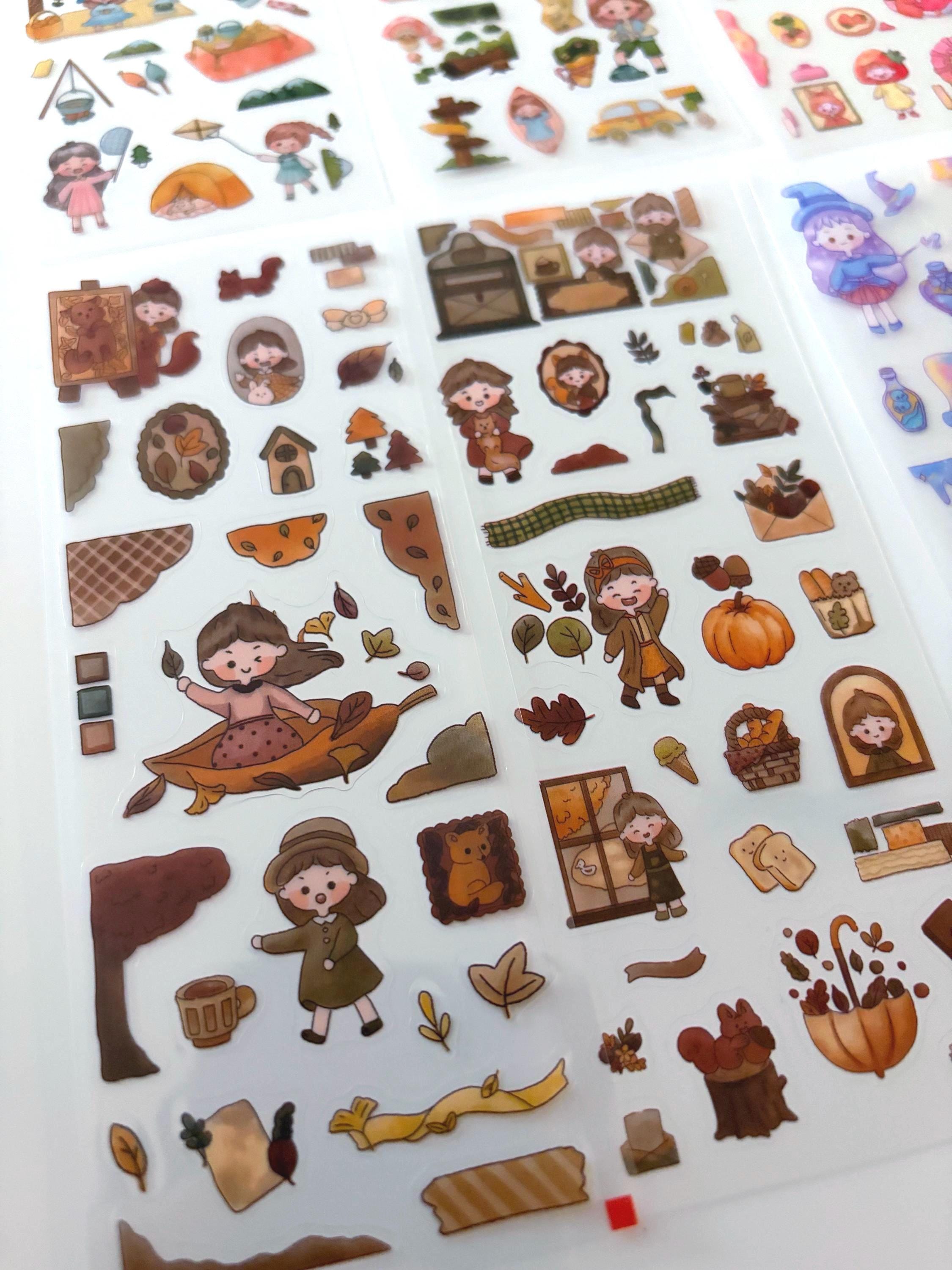 Kawaii Animal Planner Stickers