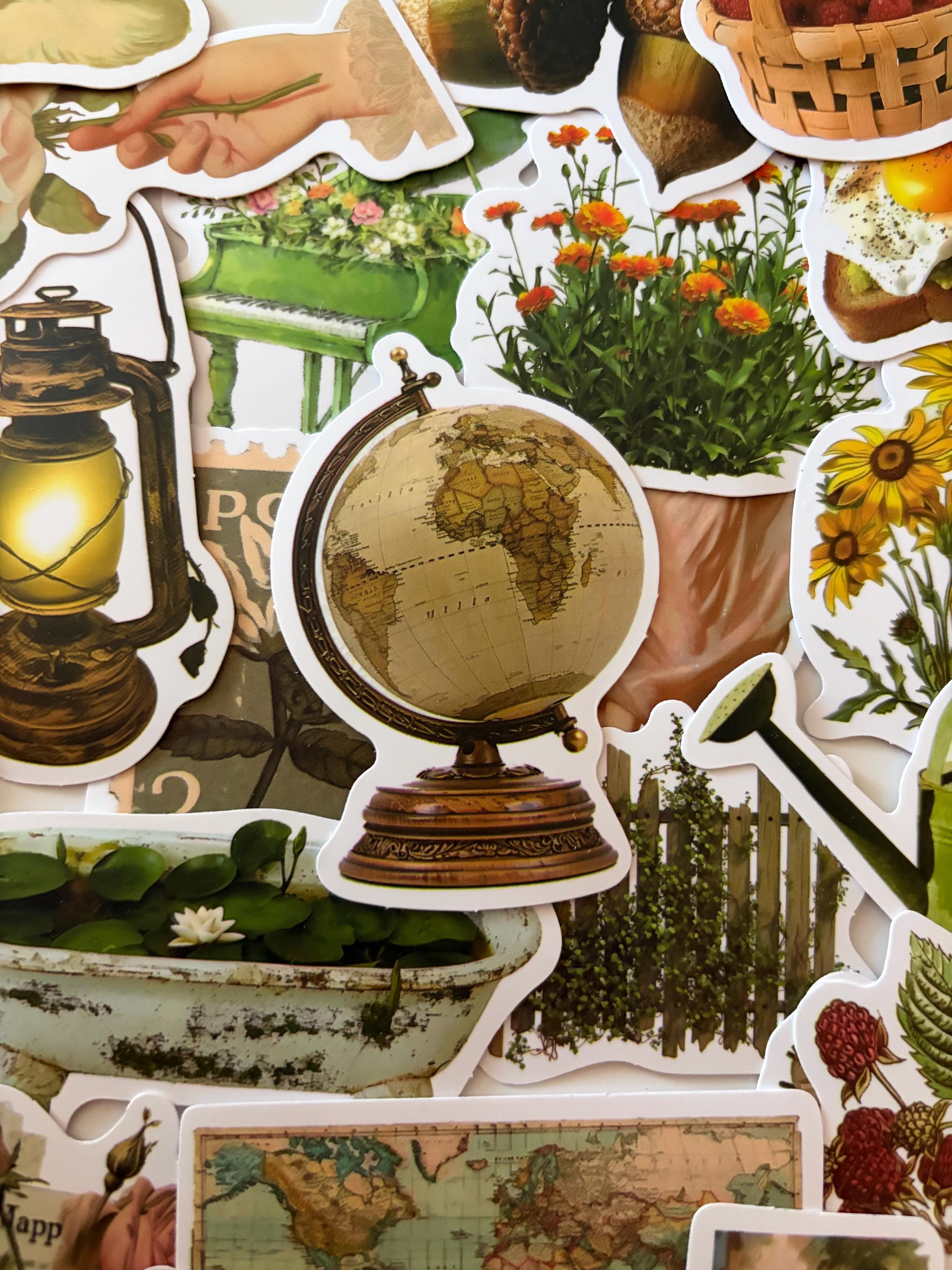 Cottagecore Green Fairy Whimsy Stickers
