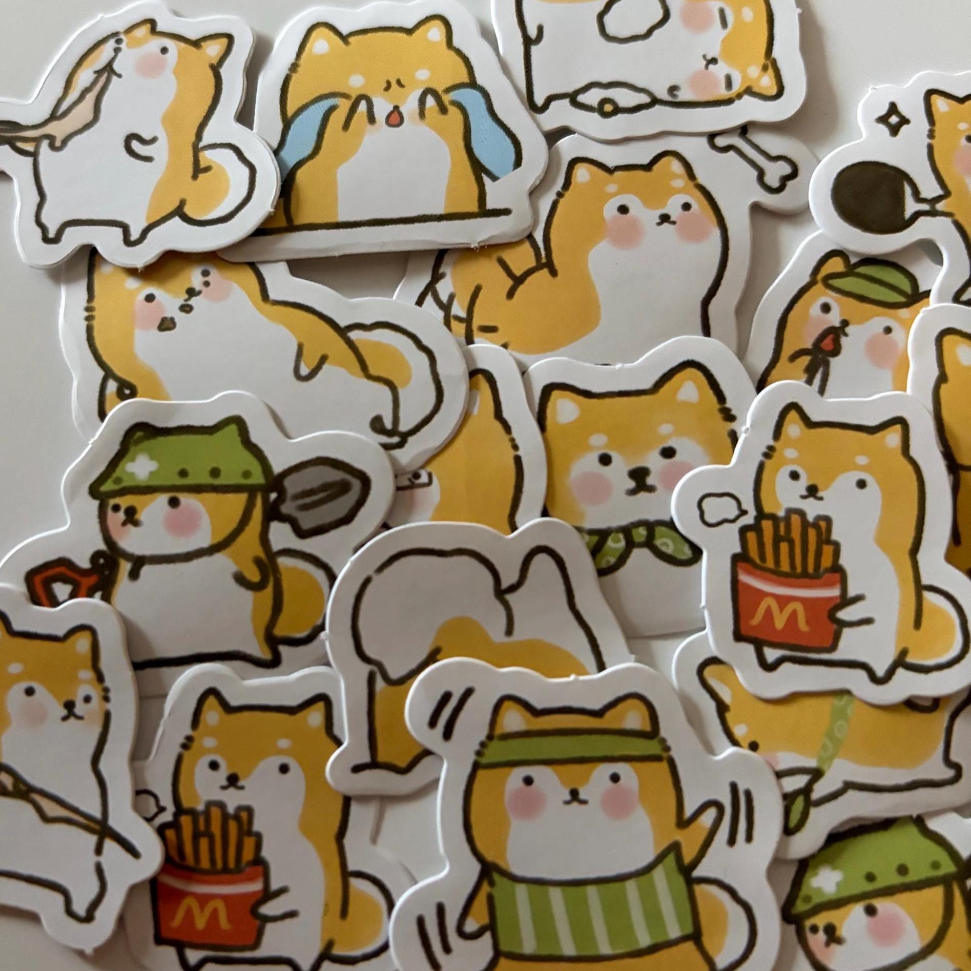 Animal Etori Life Stickers, Scrapbooking Planner
