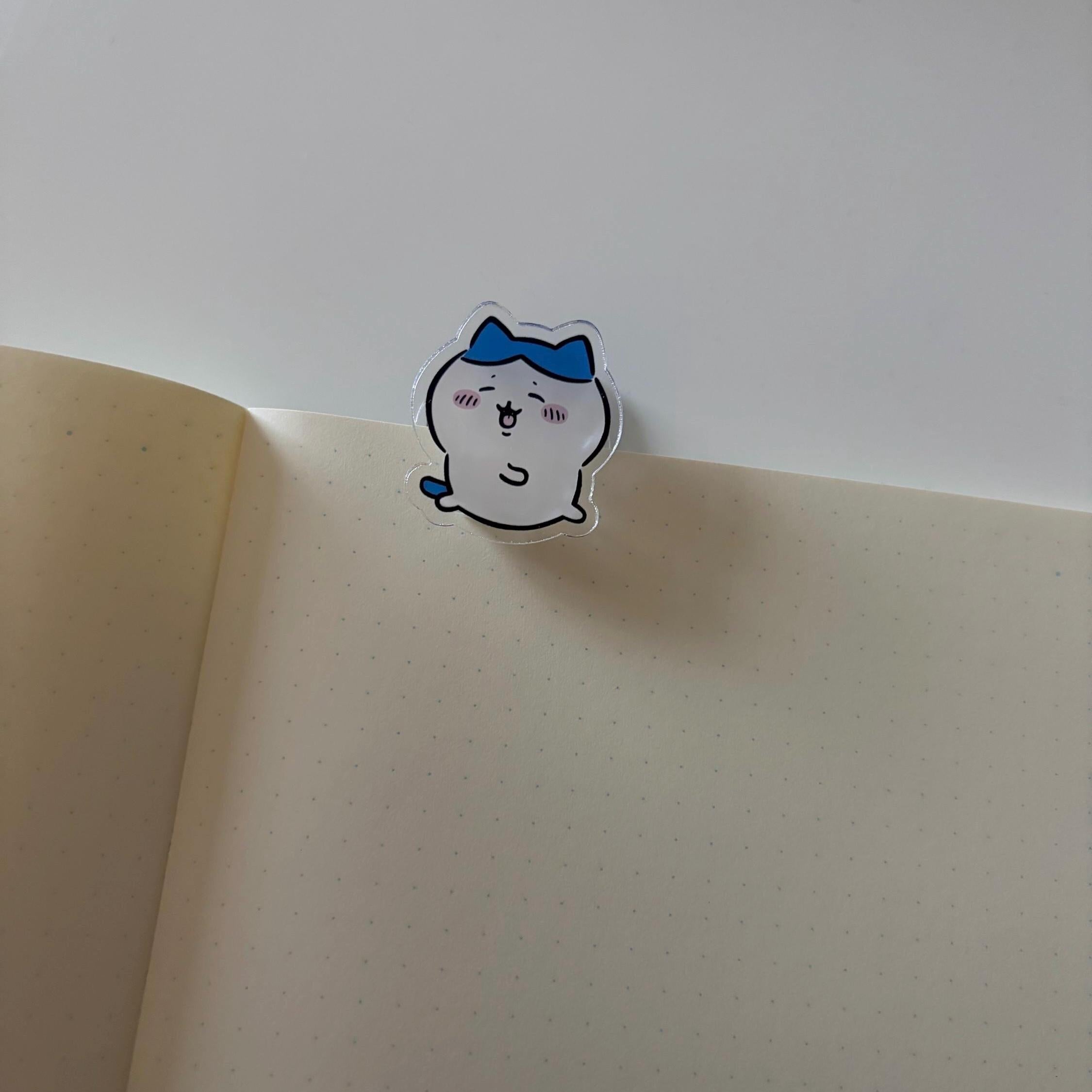 Chiikawa Kawaii Hachiware Clip Page Holder