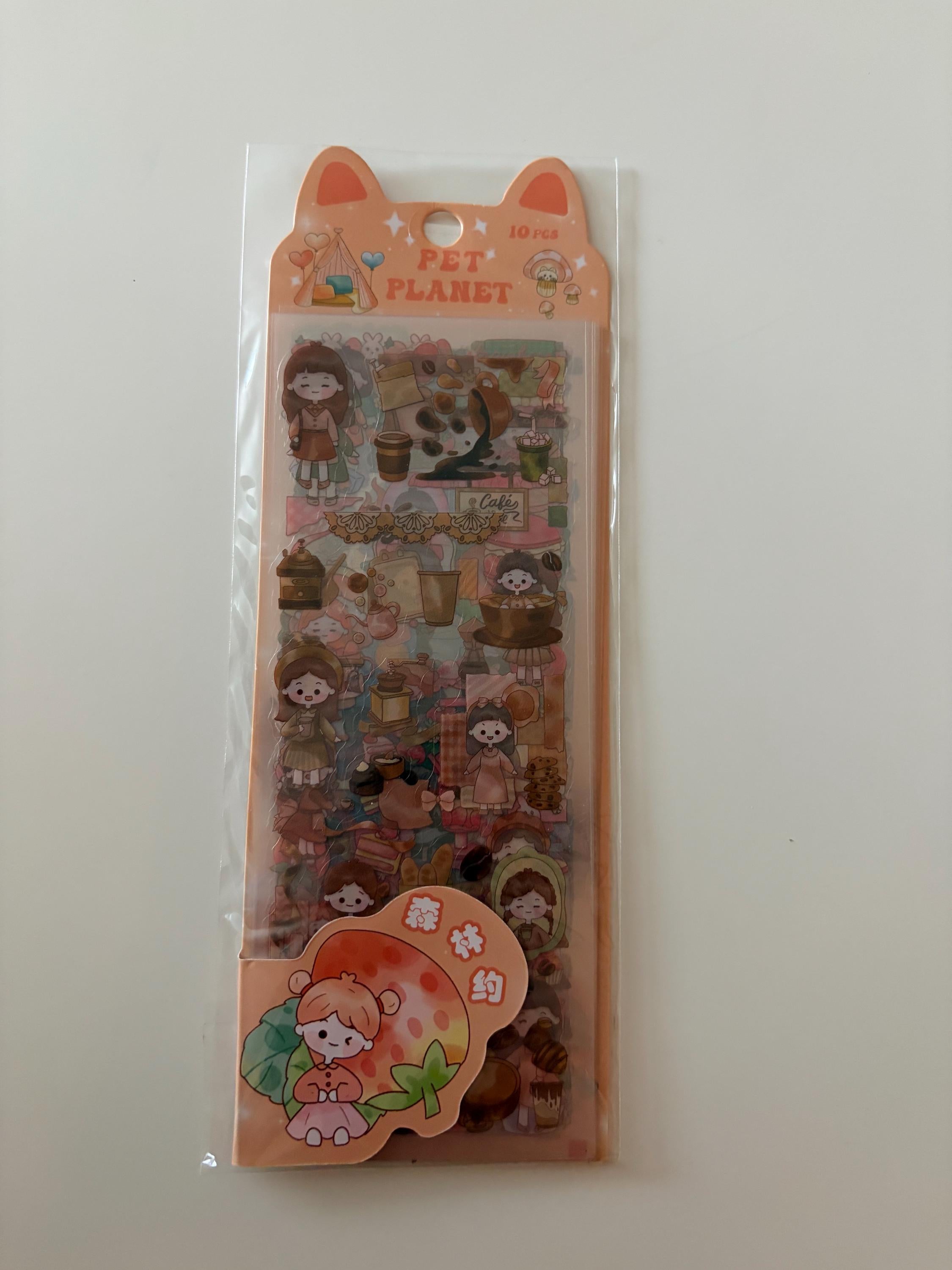 Kawaii Animal Planner Stickers