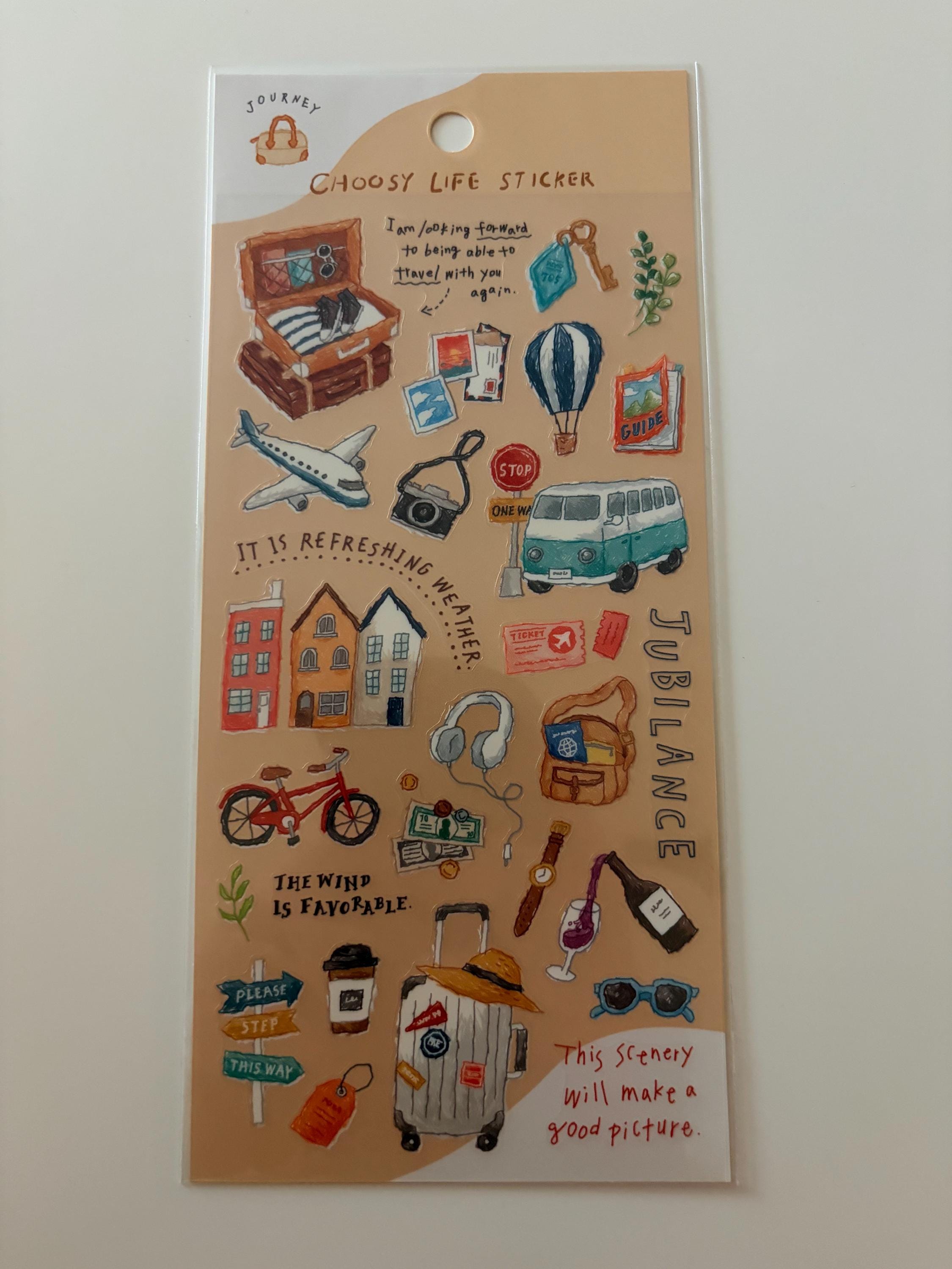 Travel Theme Stickers MIND WAVE JAPAN