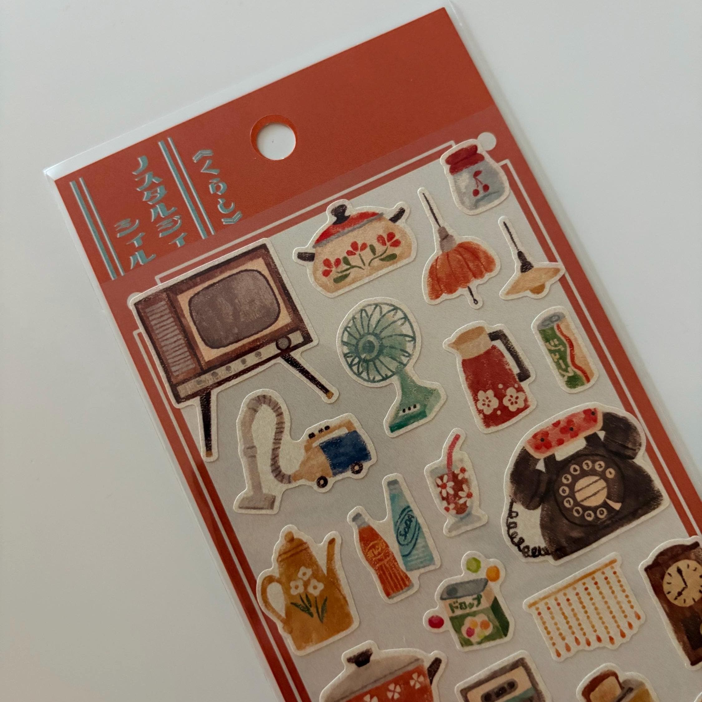 Retro Sticker Sheet MIND WAVE JAPAN