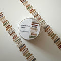 Book Brown Washi Tape MIND WAVE JAPAN