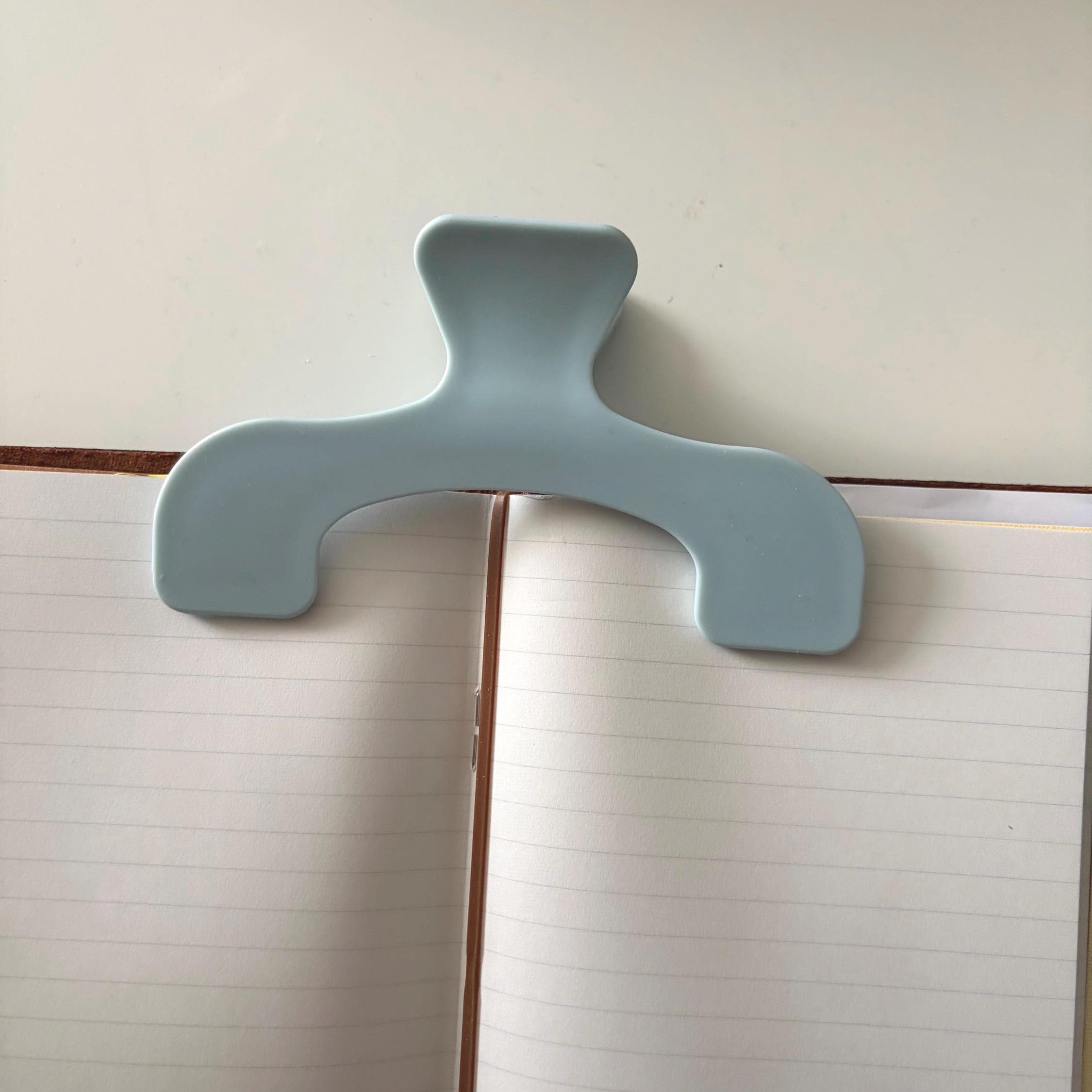Blue Journal Clip Page Holder