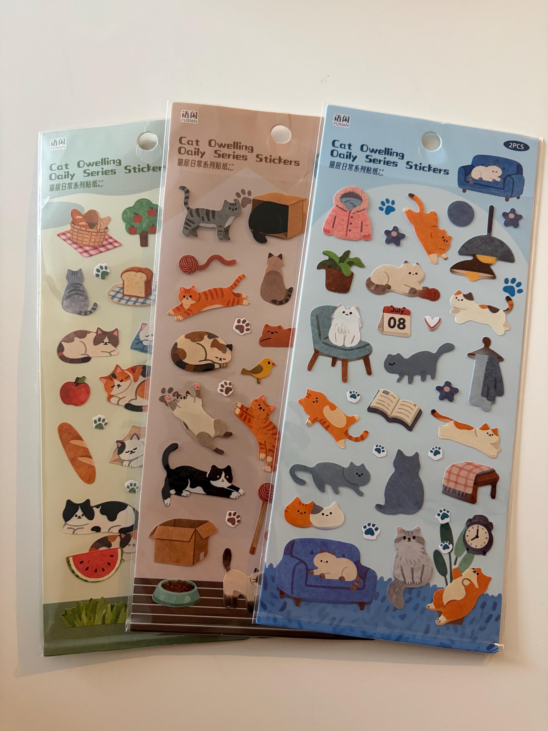 Cat Sticker Sheet