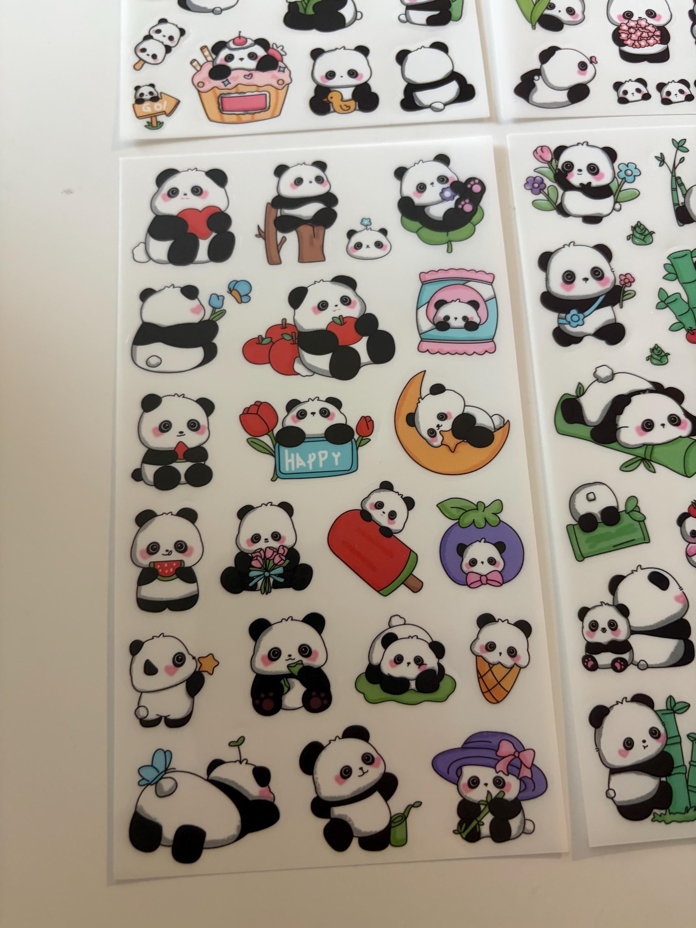 Panda Sticker Sheet