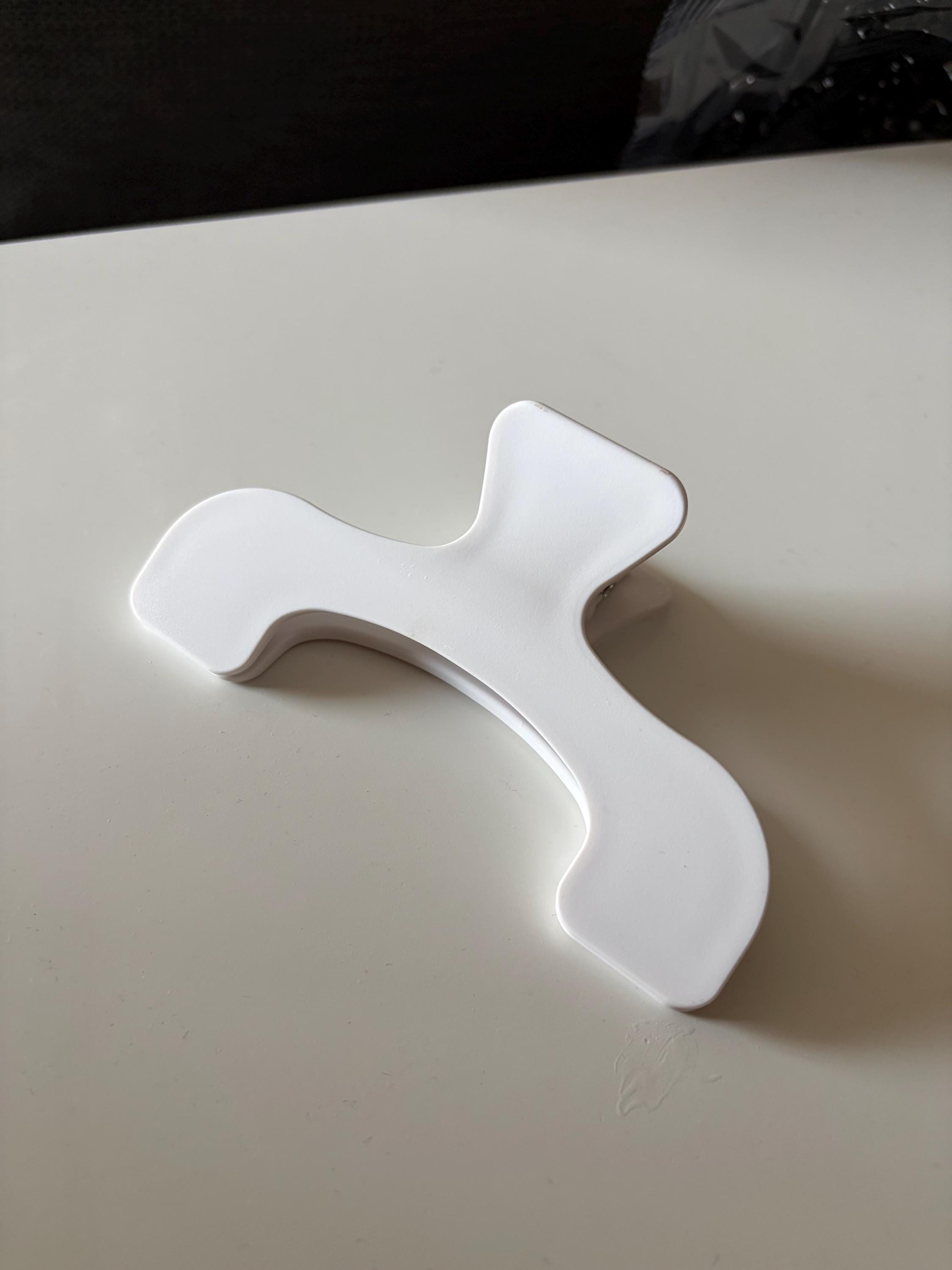 White Journal Clip Page Holder