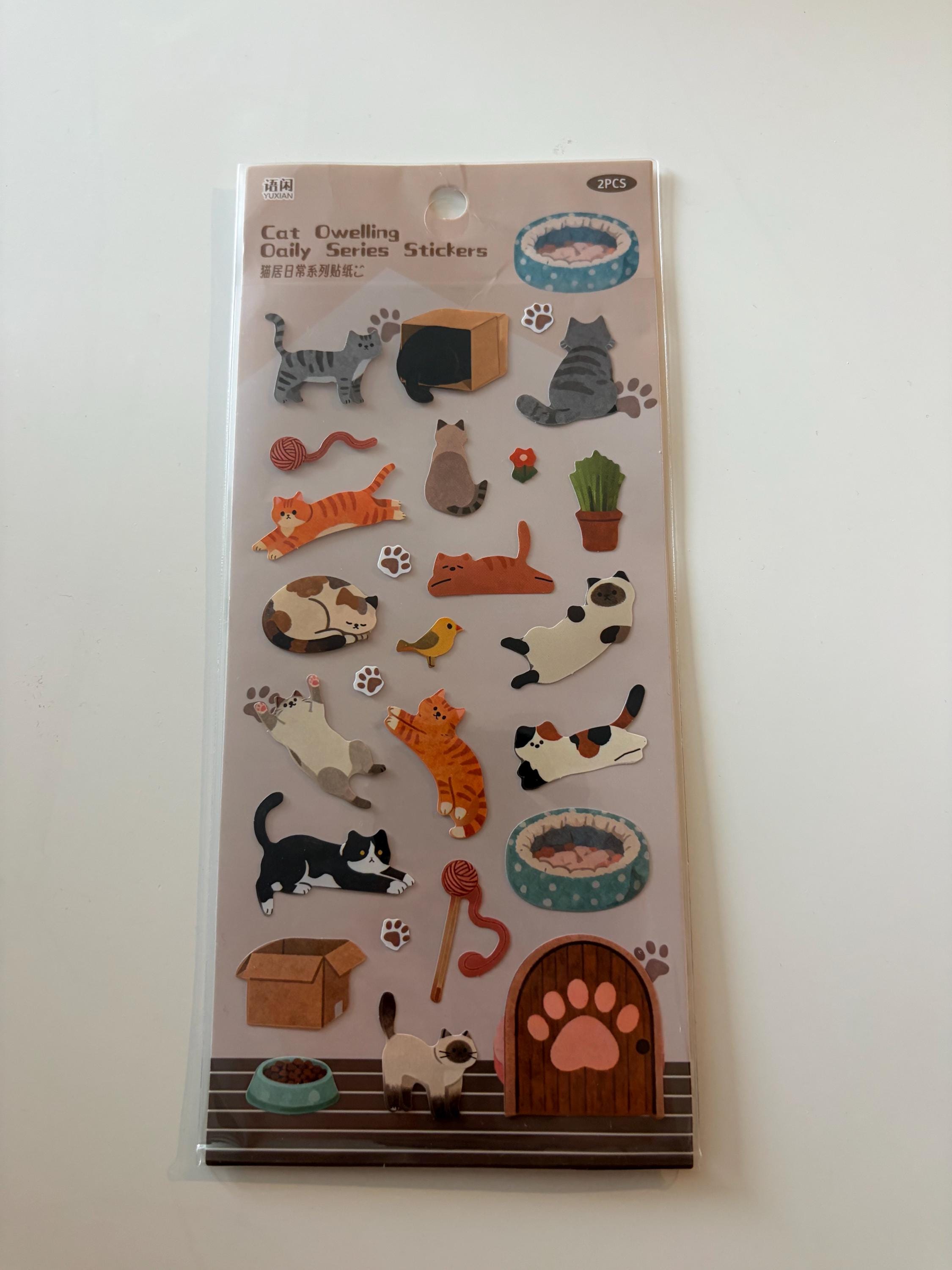 Cat Sticker Sheet