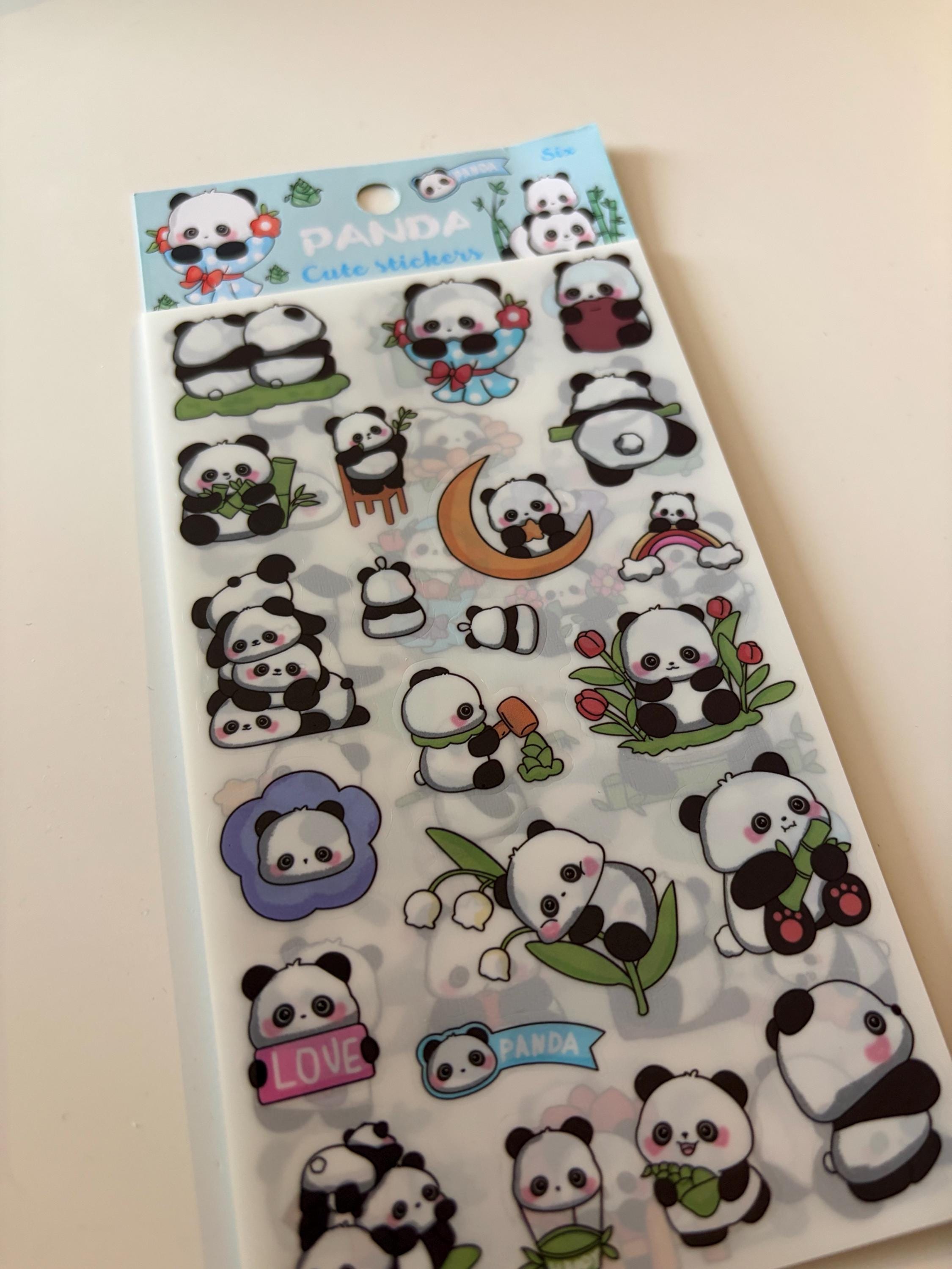 Panda Sticker Sheet