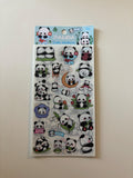 Panda Sticker Sheet