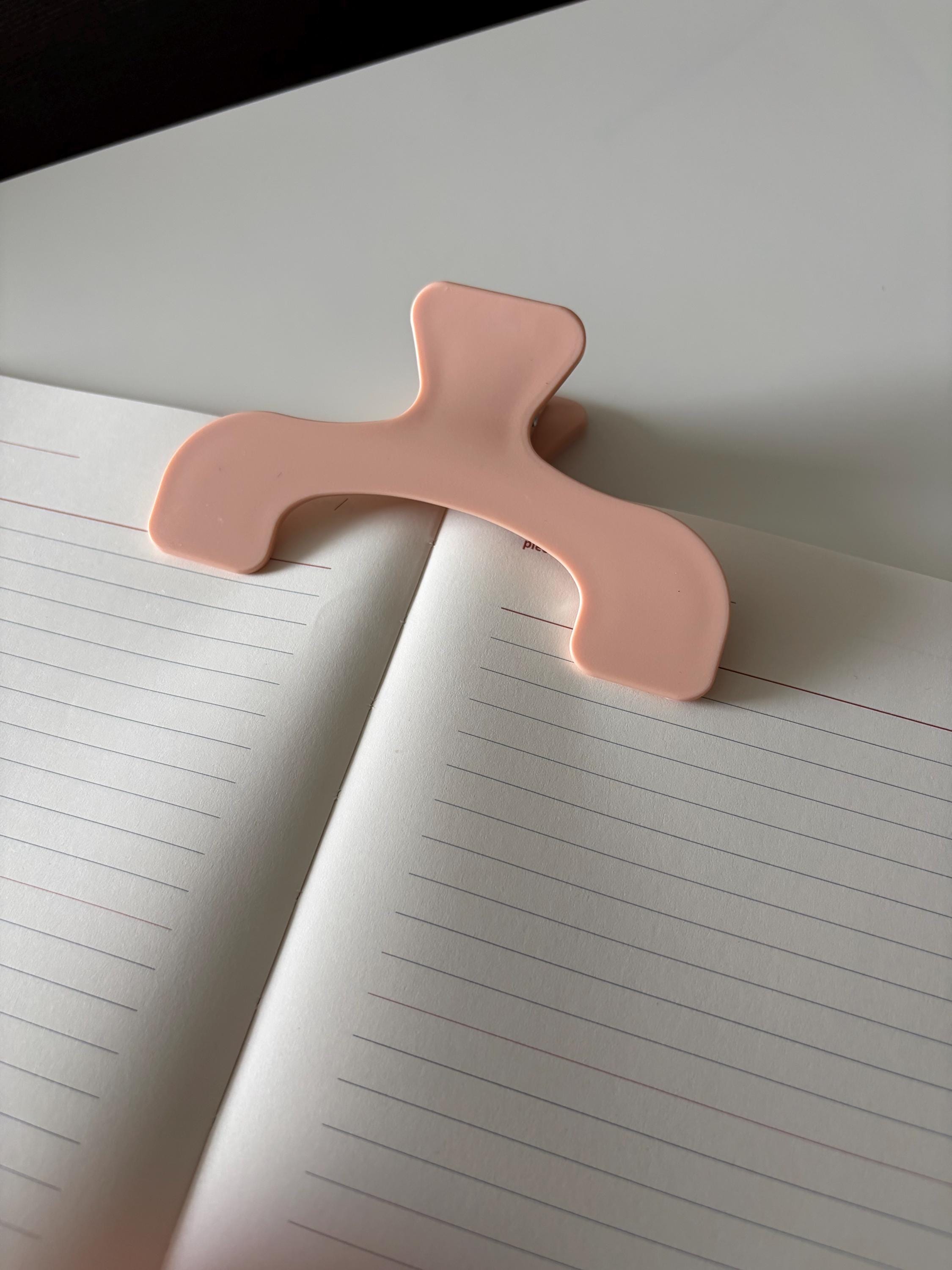 Pink Journal Clip Page Holder