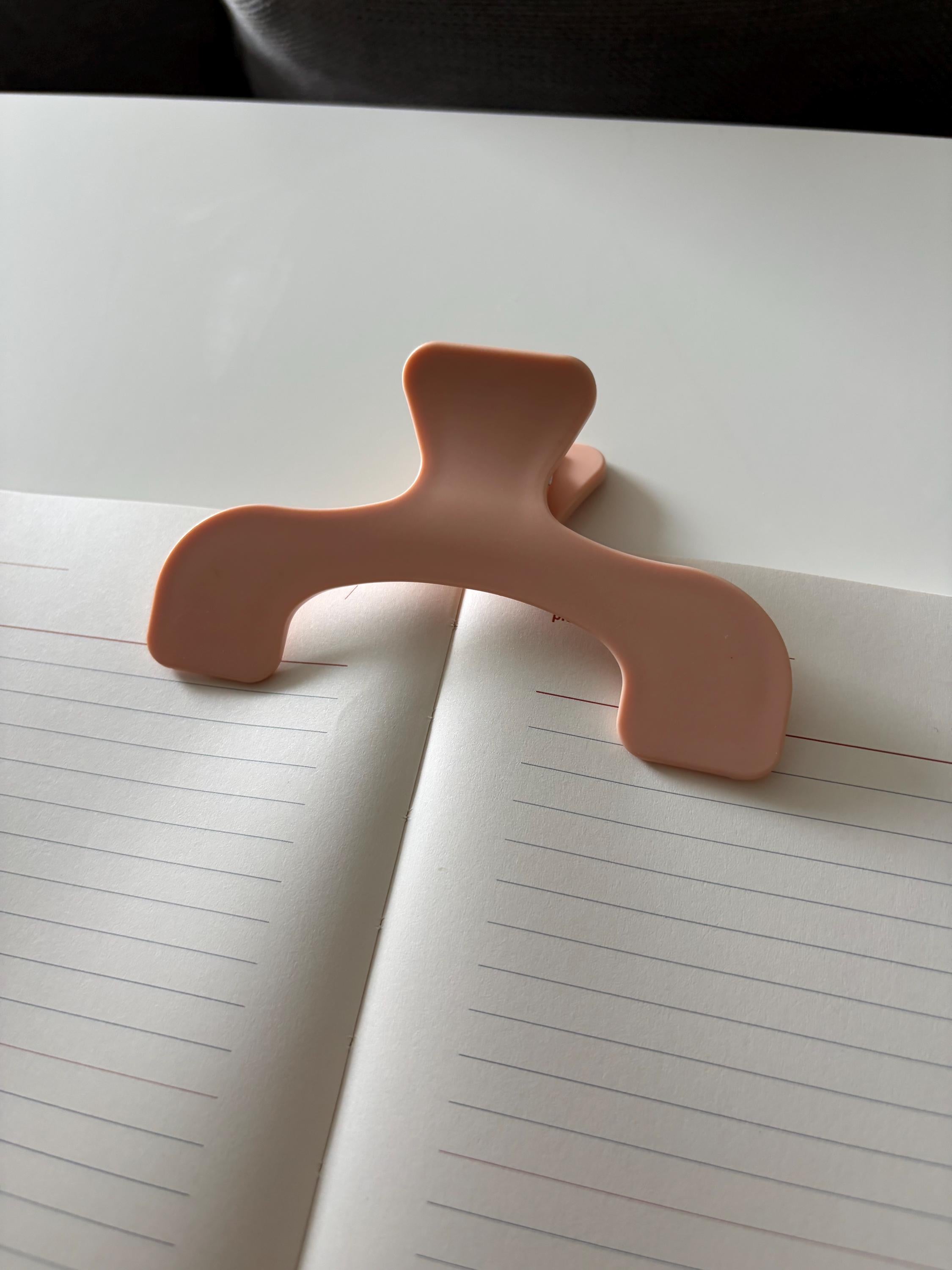 Pink Journal Clip Page Holder