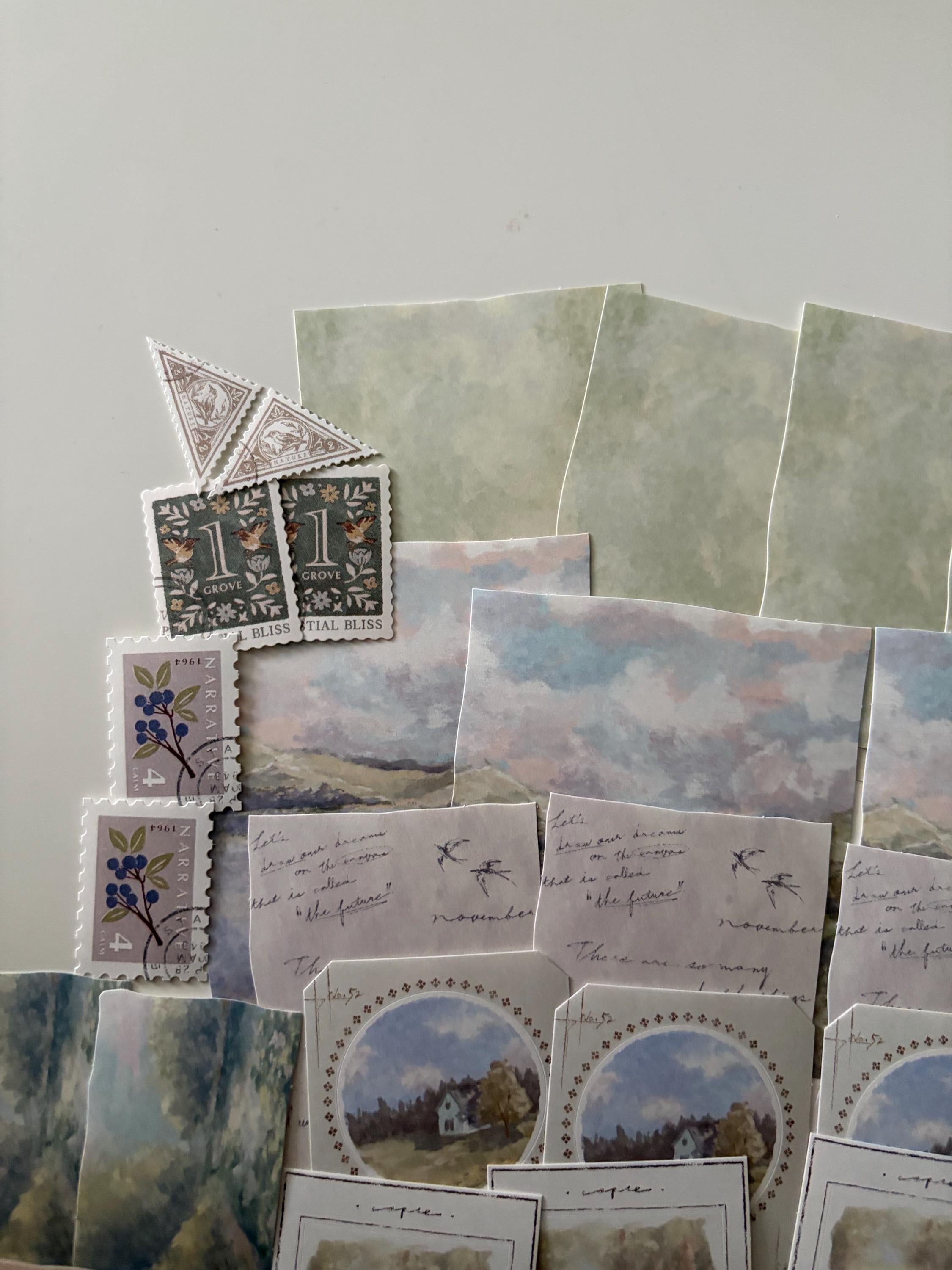 Landscape Sticker Set MIND WAVE JAPAN