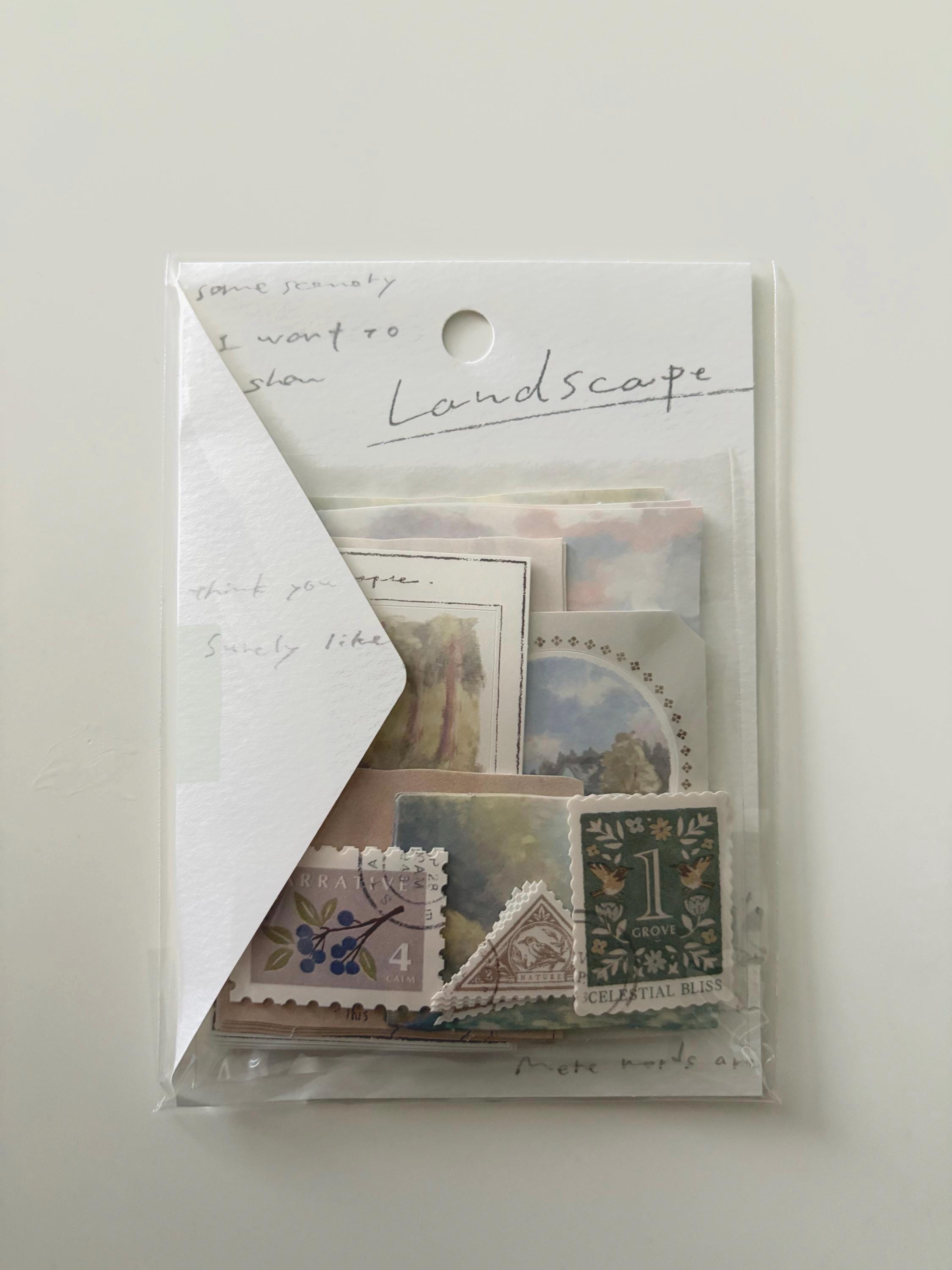 Landscape Sticker Set MIND WAVE JAPAN