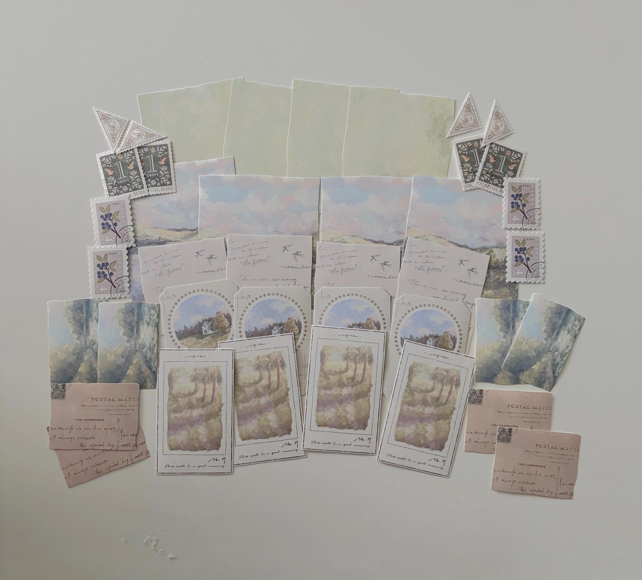 Landscape Sticker Set MIND WAVE JAPAN