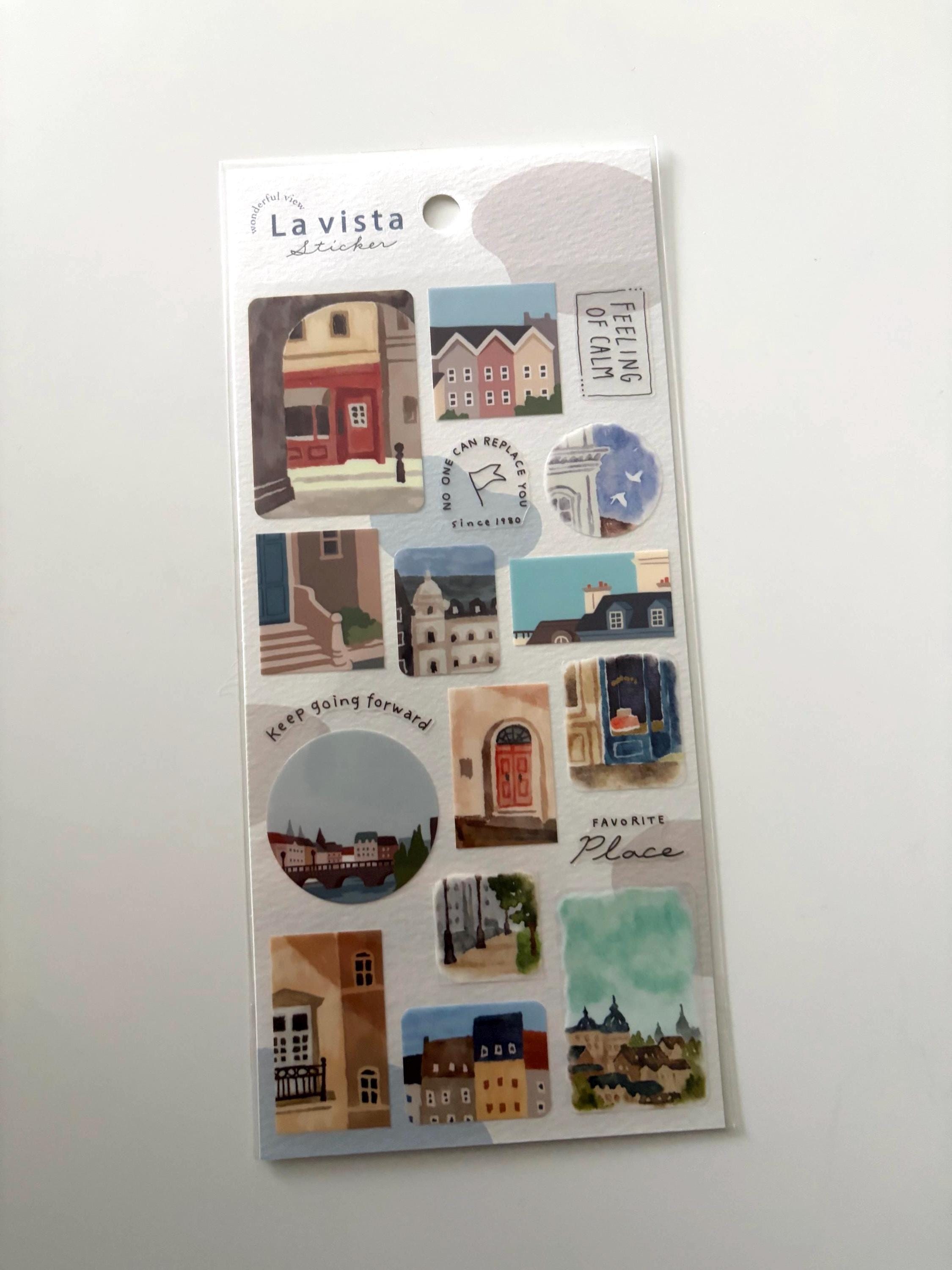 La Vista Sticker Sheet MIND WAVE JAPAN