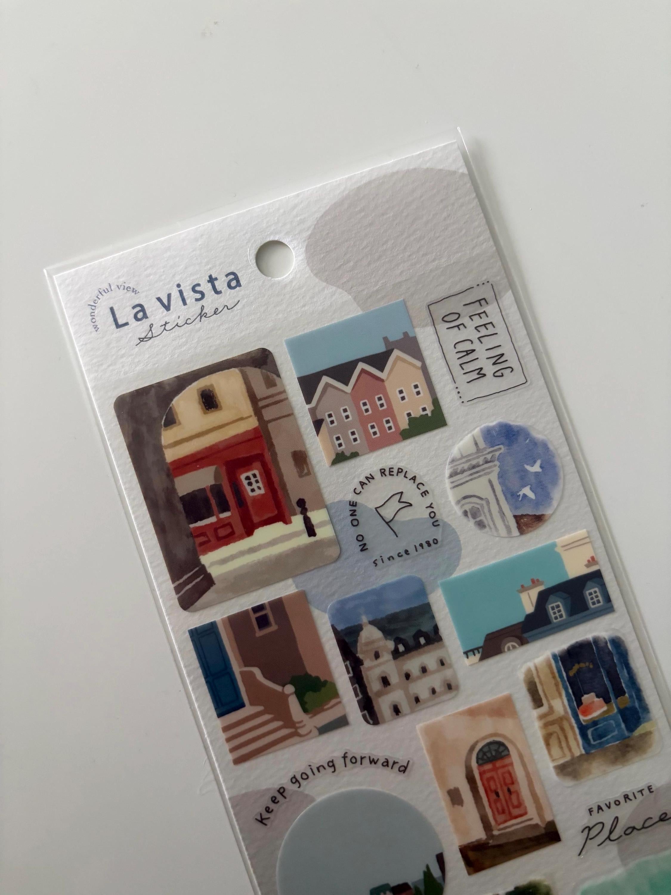 La Vista Sticker Sheet MIND WAVE JAPAN