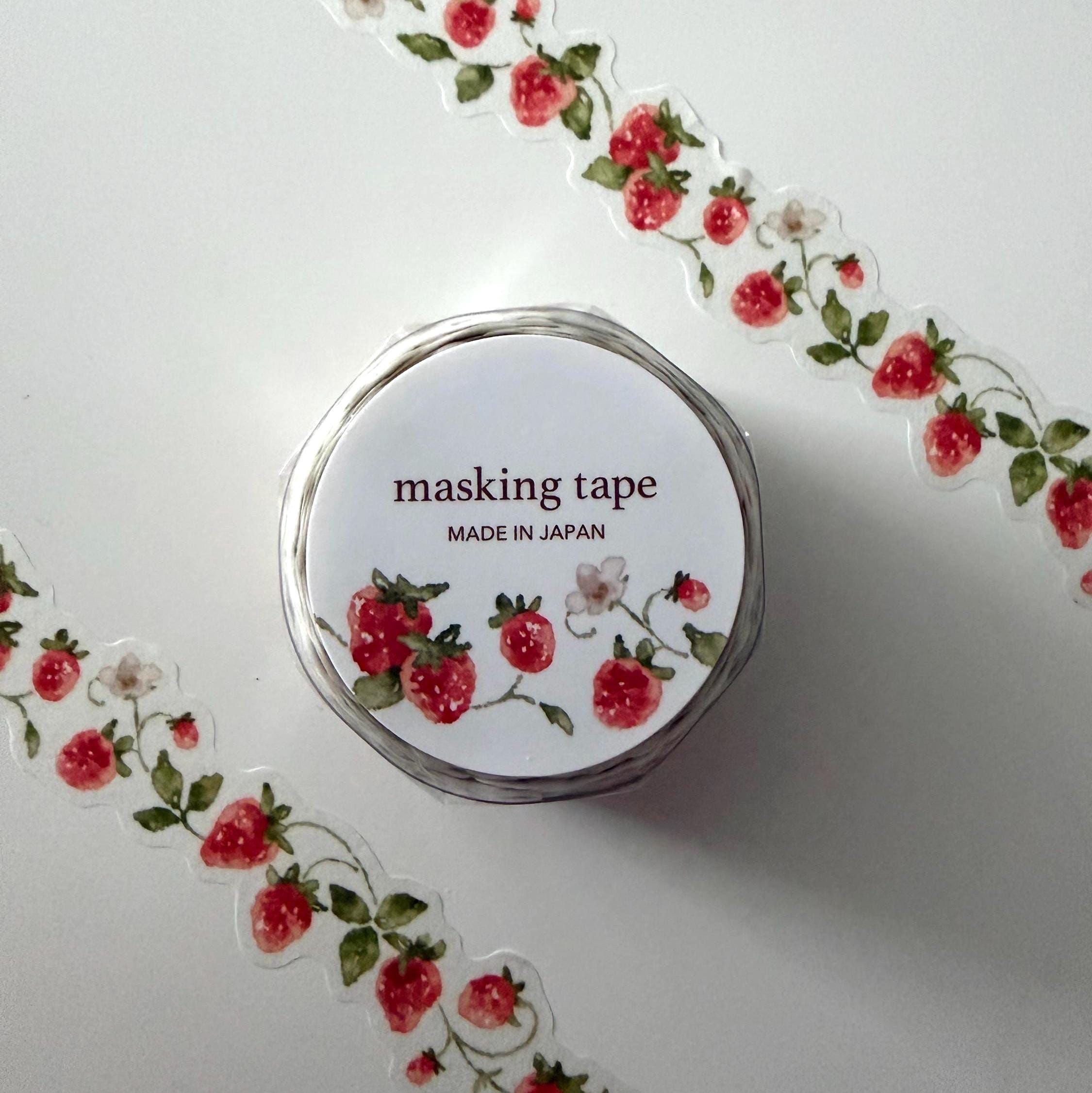 Strawberry Die Cut Washi Tape MIND WAVE JAPAN