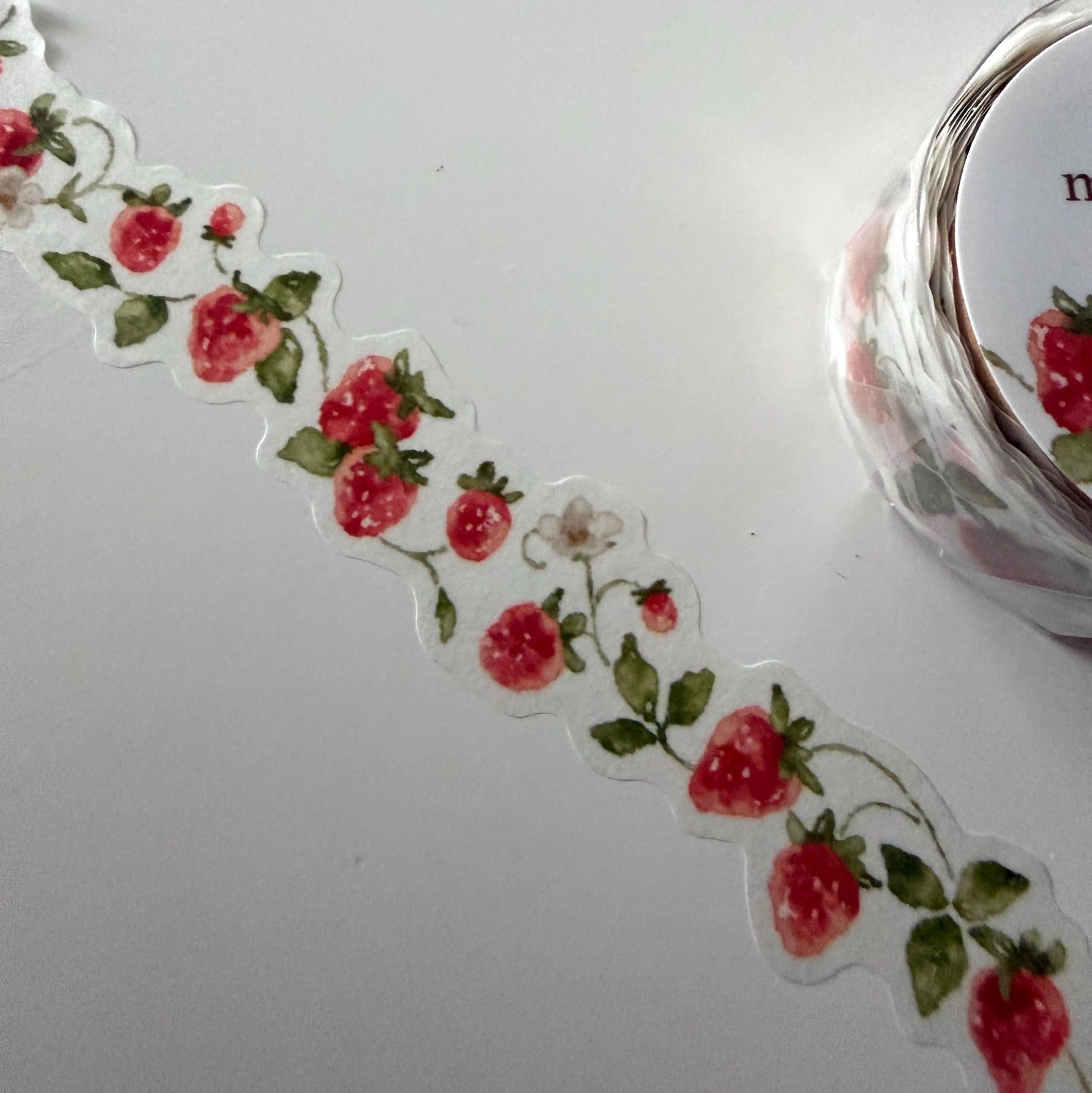 Strawberry Die Cut Washi Tape MIND WAVE JAPAN