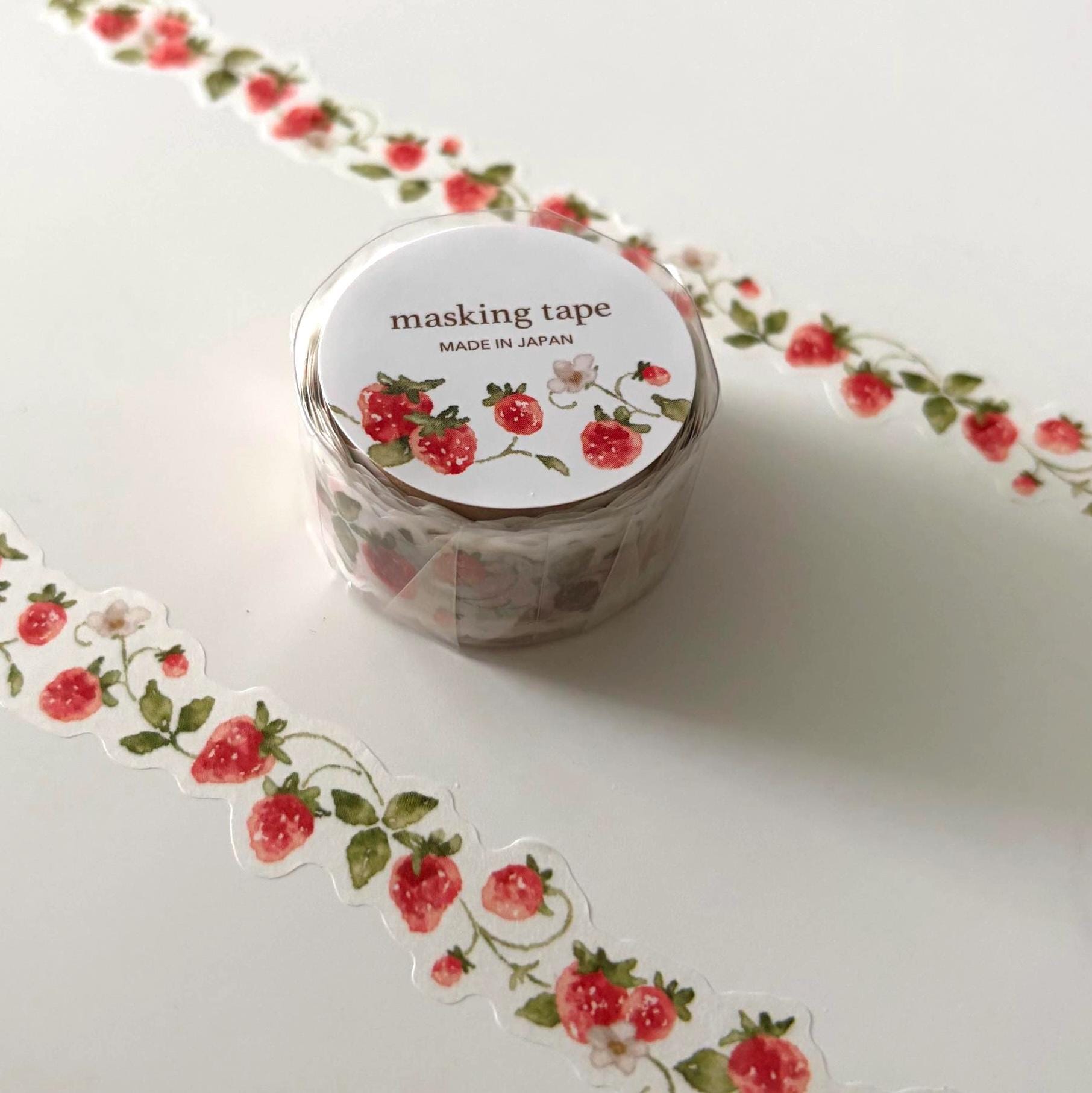 Strawberry Die Cut Washi Tape MIND WAVE JAPAN