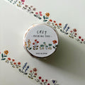 Flowers Cosy Die Cut Washi Tape MIND WAVE JAPAN