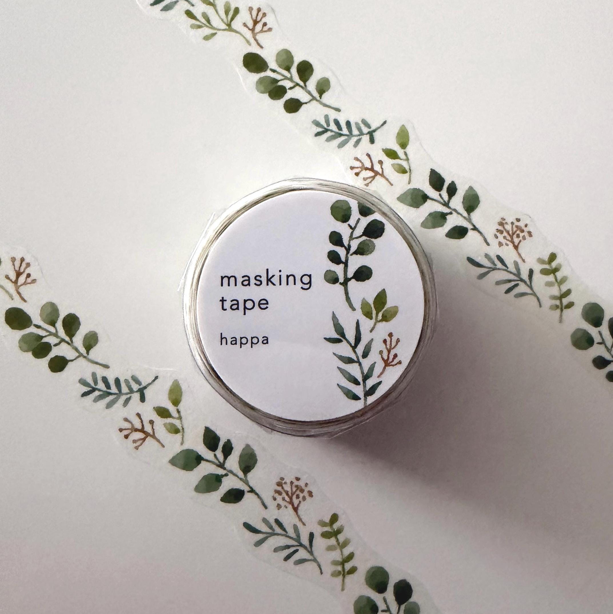 Happa Leaves Washi Tape MIND WAVE JAPAN
