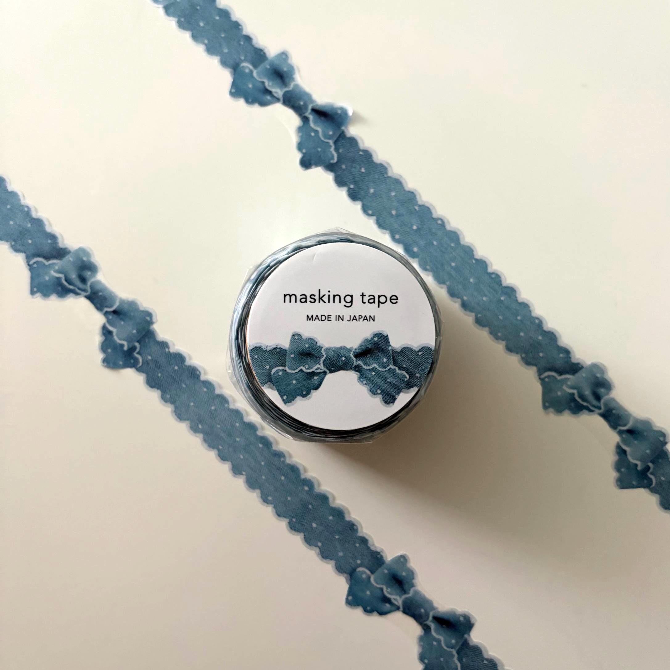 Blue Ribbon Bow Washi Tape MIND WAVE JAPAN