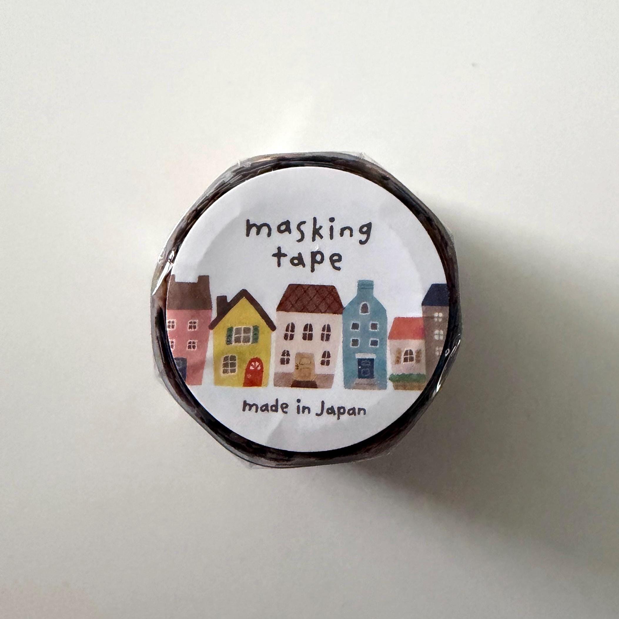 Houses Architecture Die Cut Washi Tape MIND WAVE JAPAN