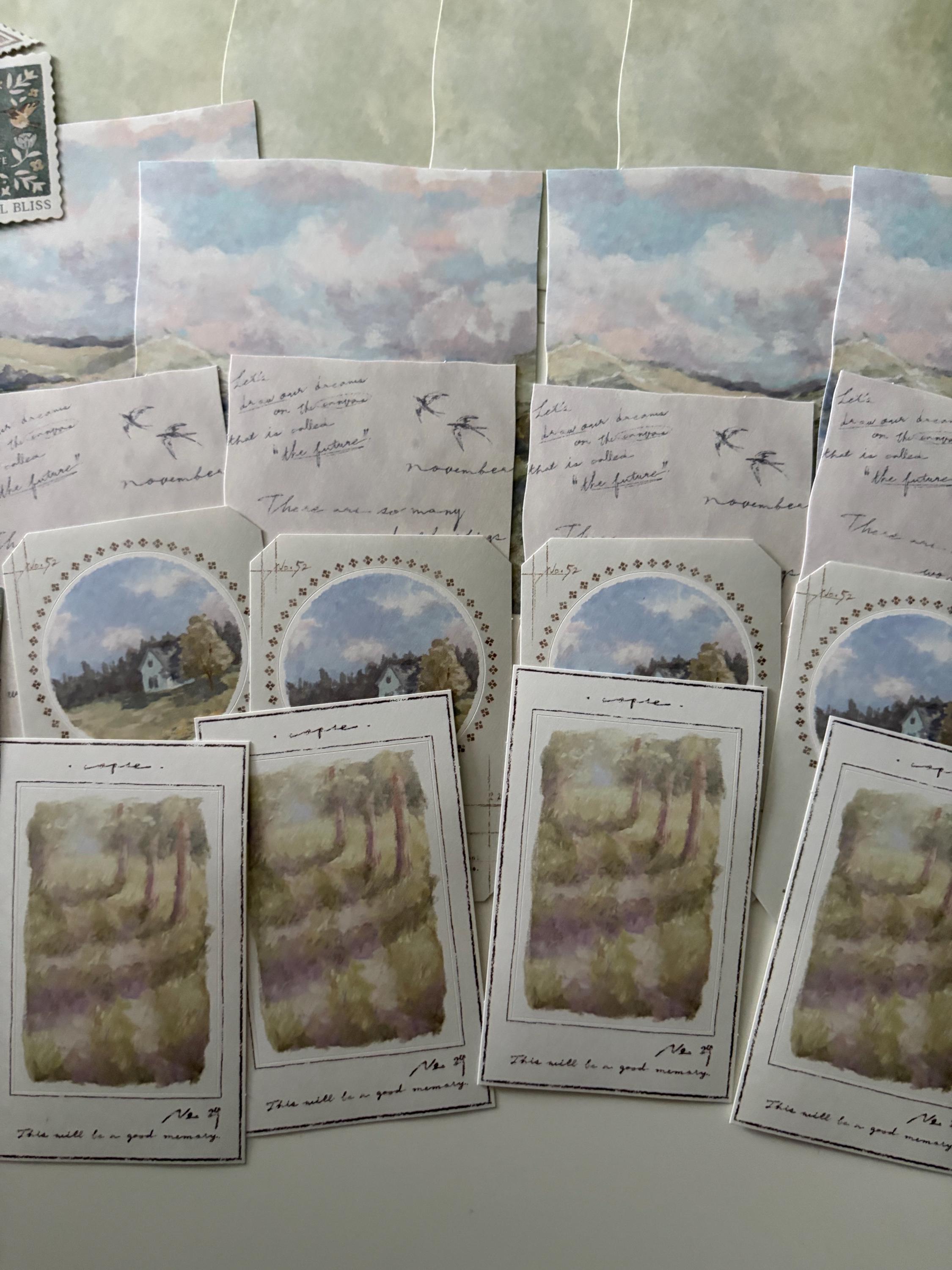 Landscape Sticker Set MIND WAVE JAPAN