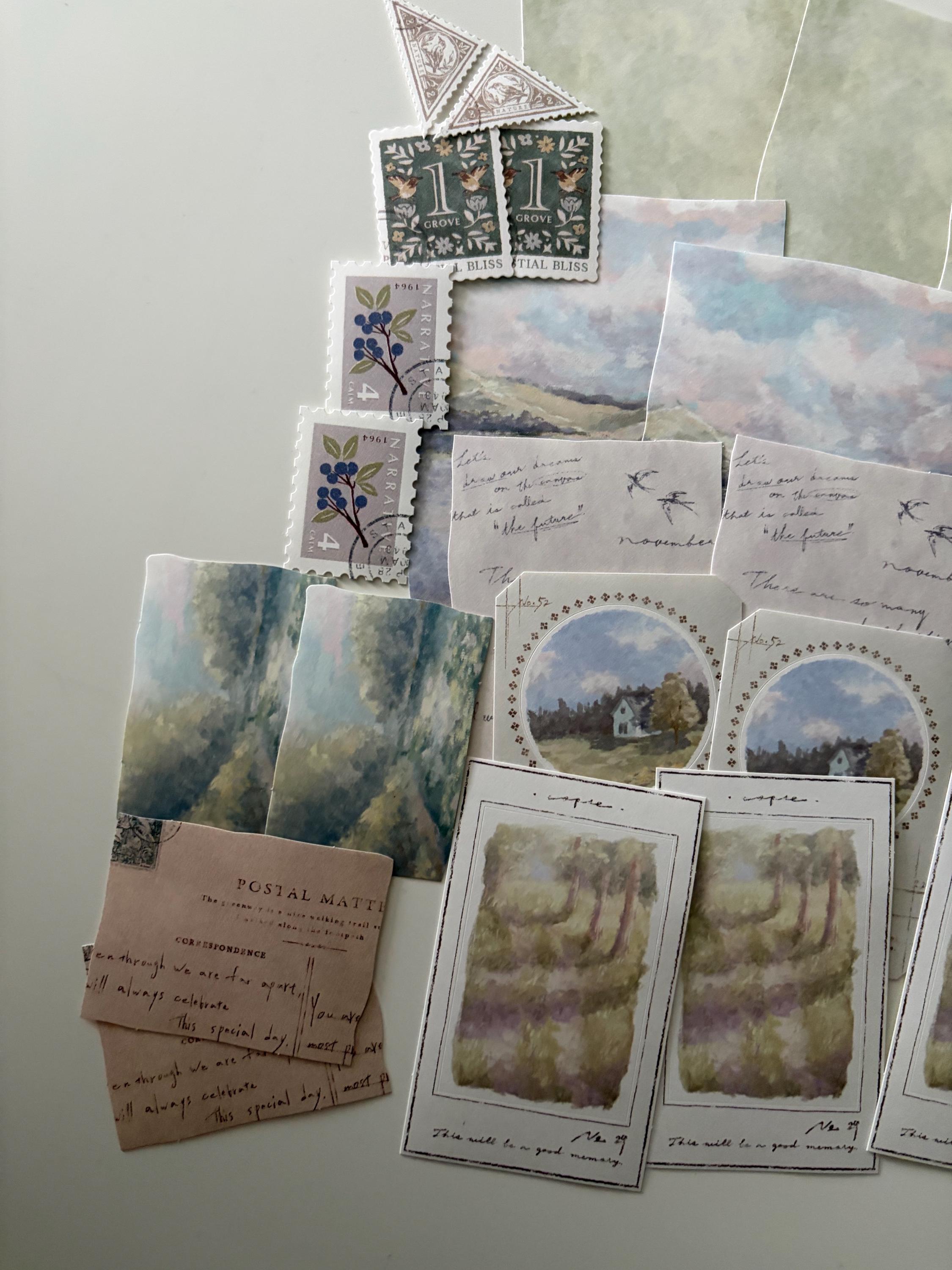 Landscape Sticker Set MIND WAVE JAPAN