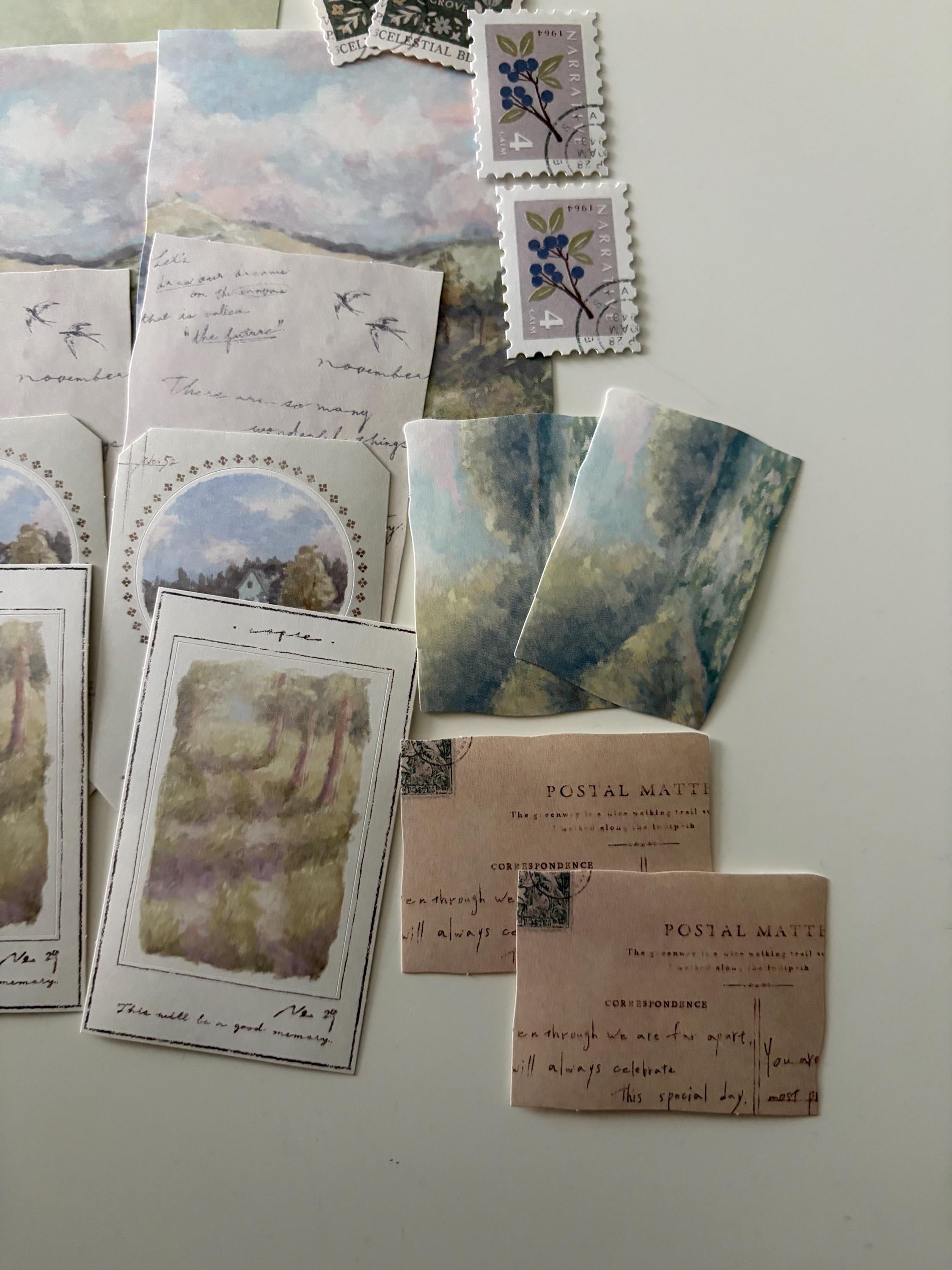 Landscape Sticker Set MIND WAVE JAPAN
