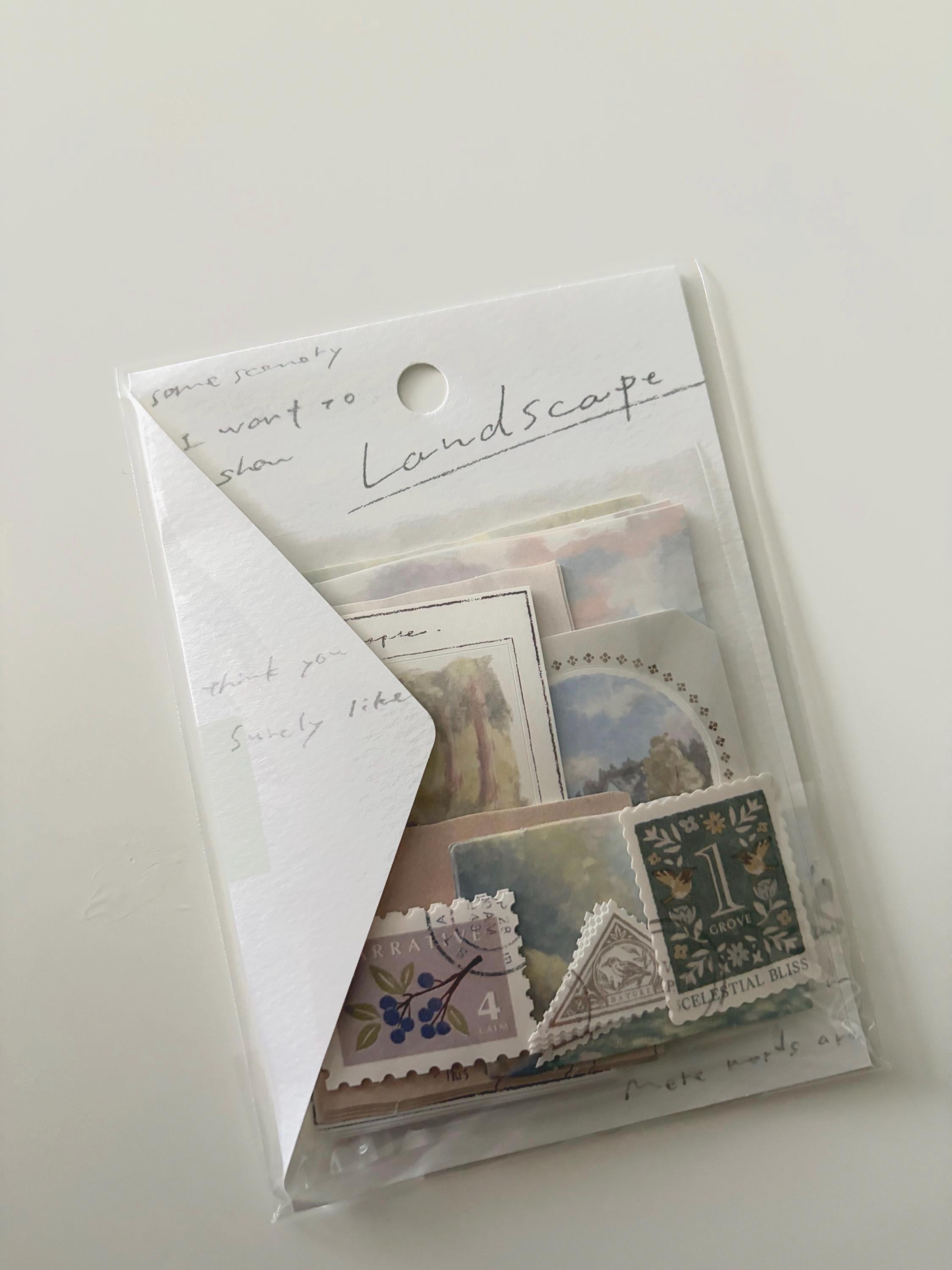 Landscape Sticker Set MIND WAVE JAPAN