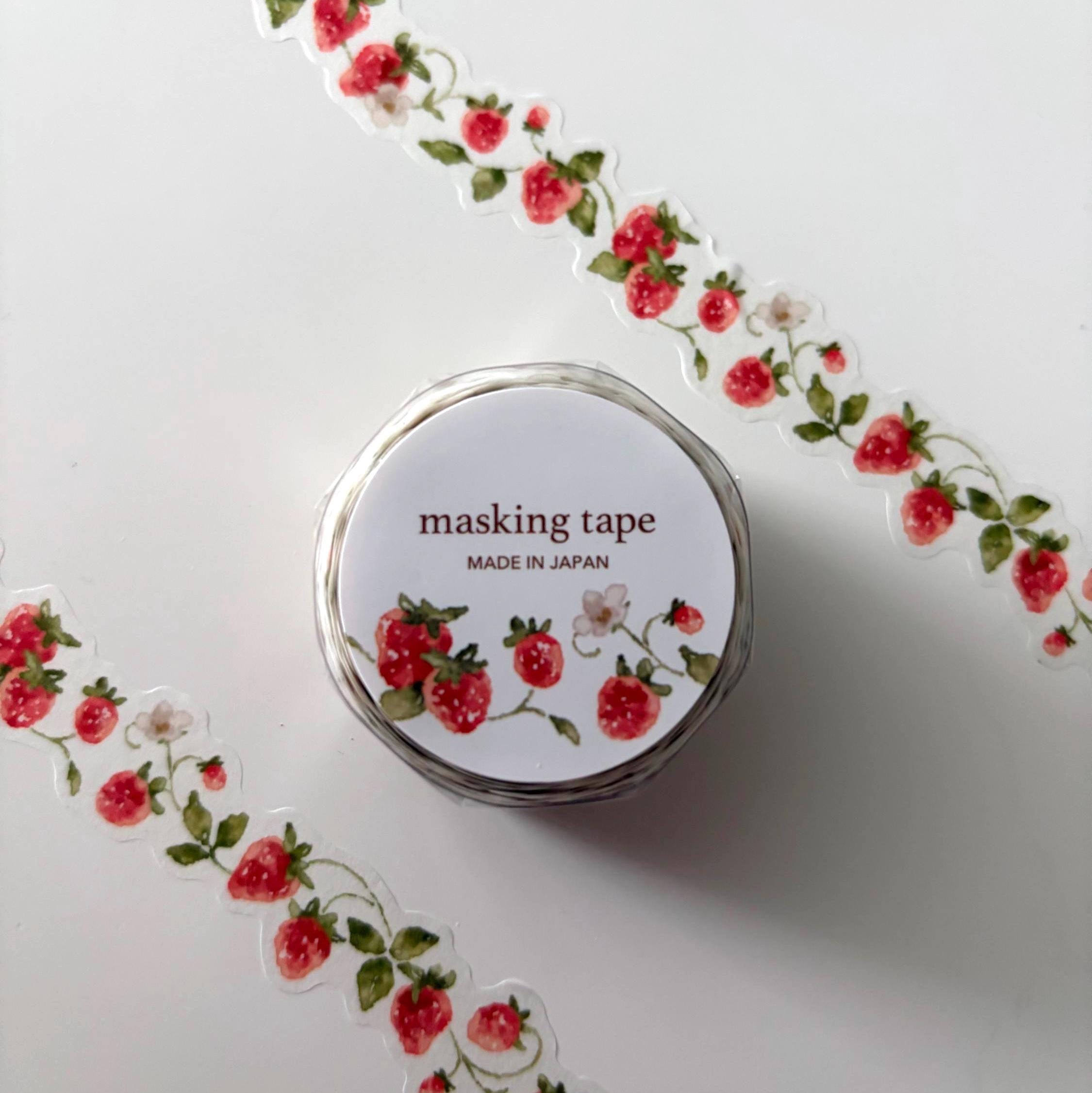 Strawberry Die Cut Washi Tape MIND WAVE JAPAN