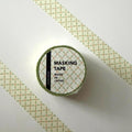 Green Check Pattern Washi Tape MIND WAVE JAPAN