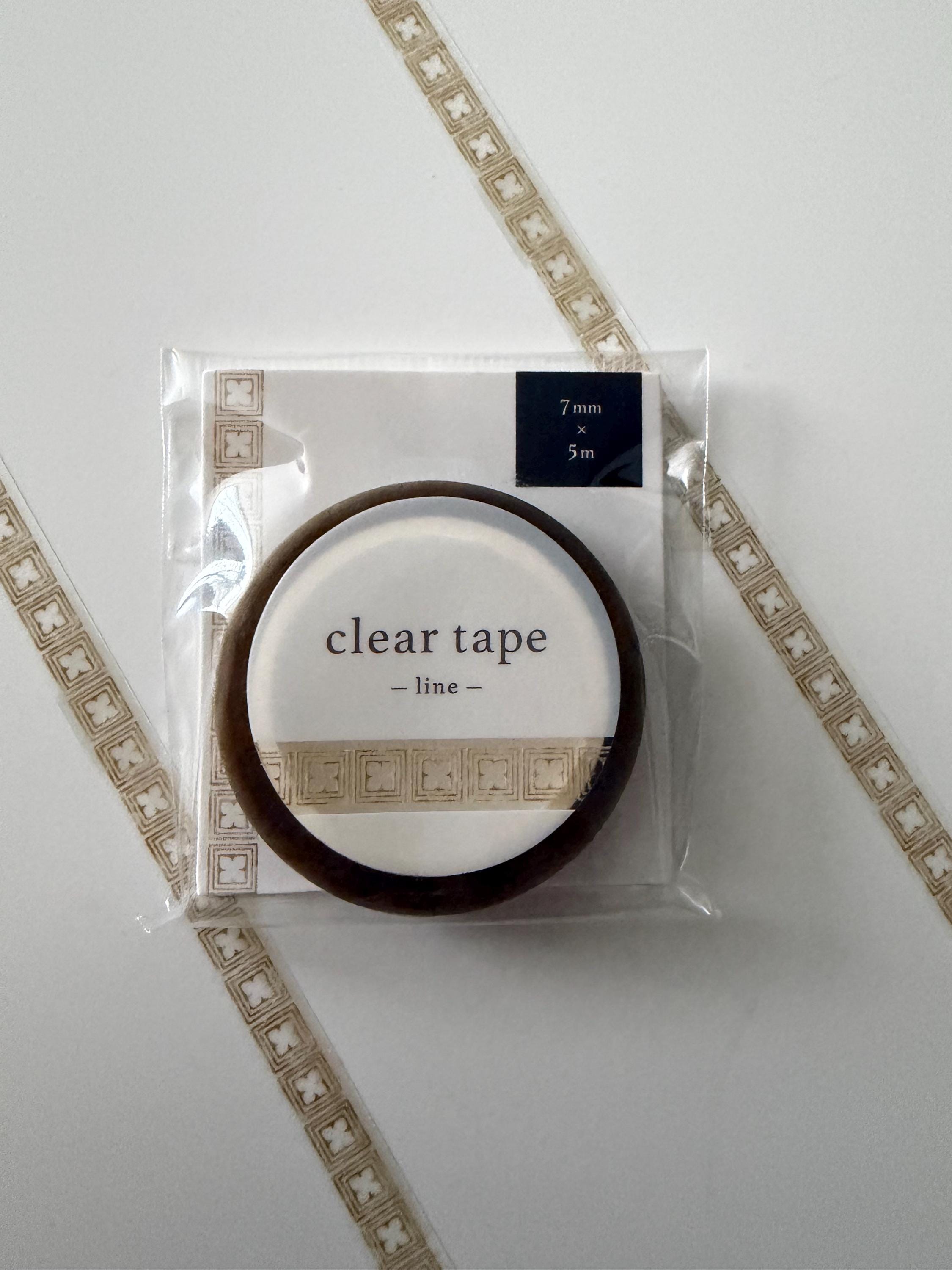 Washi PET Clear Tape MIND WAVE JAPAN