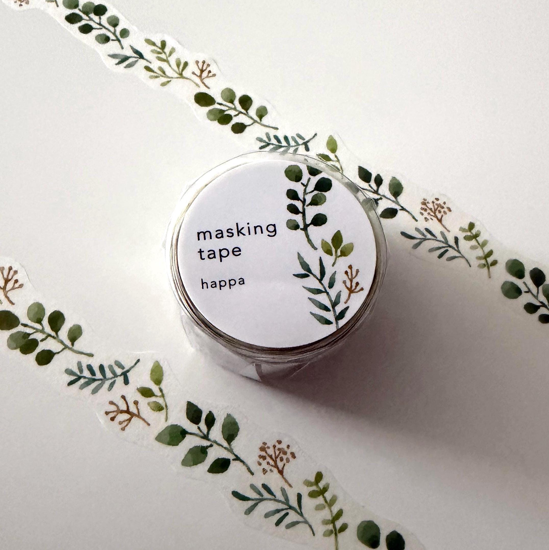 Happa Leaves Washi Tape MIND WAVE JAPAN
