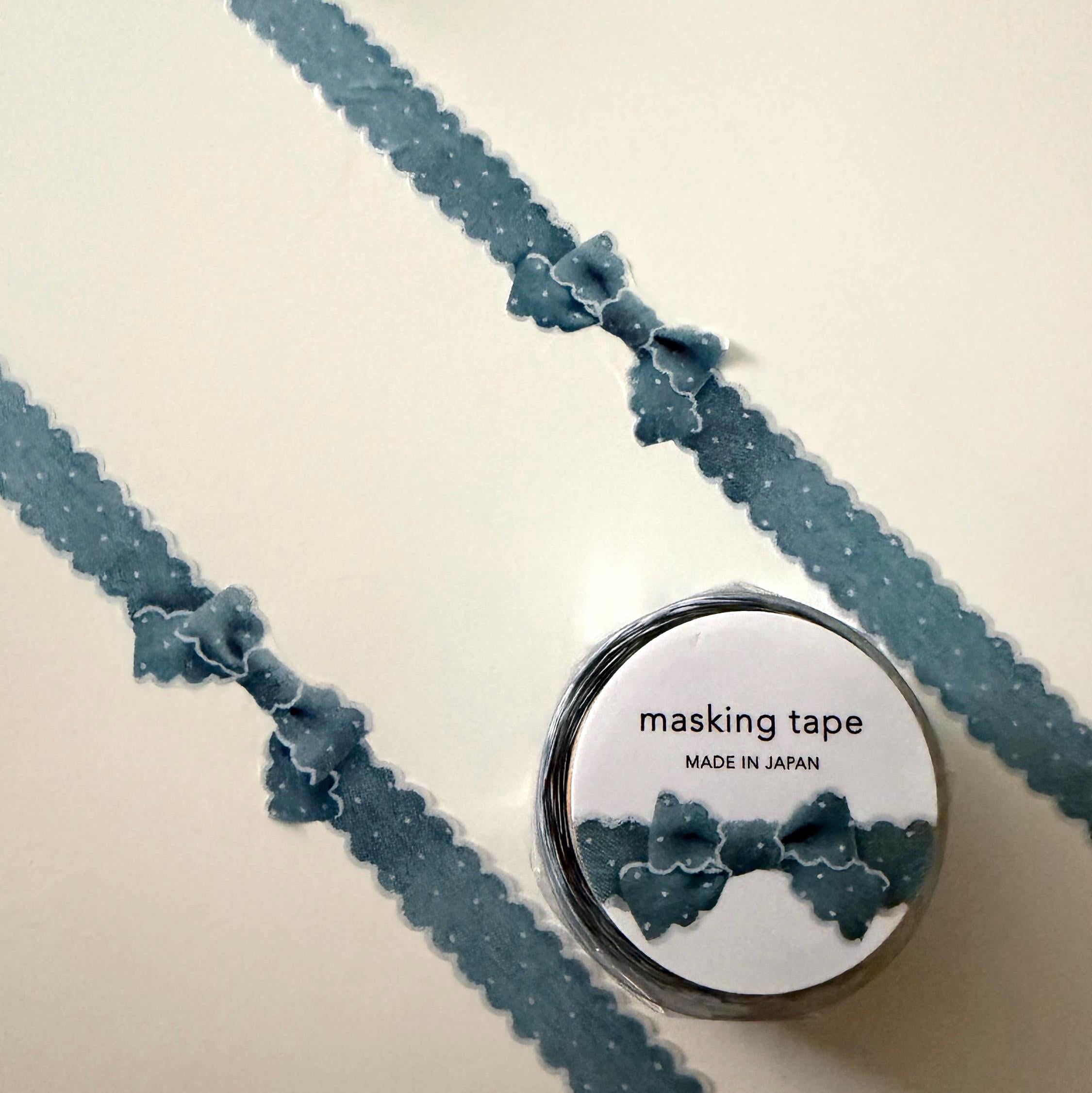 Blue Ribbon Bow Washi Tape MIND WAVE JAPAN