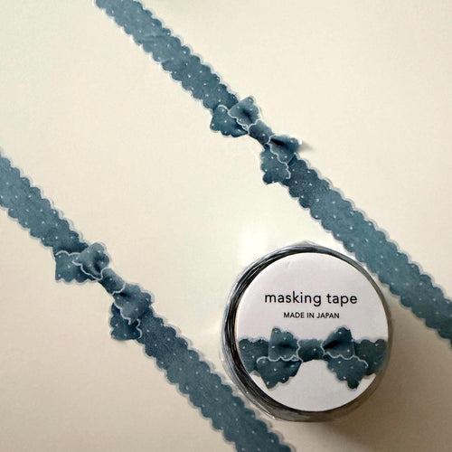 Blue Ribbon Bow Washi Tape MIND WAVE JAPAN