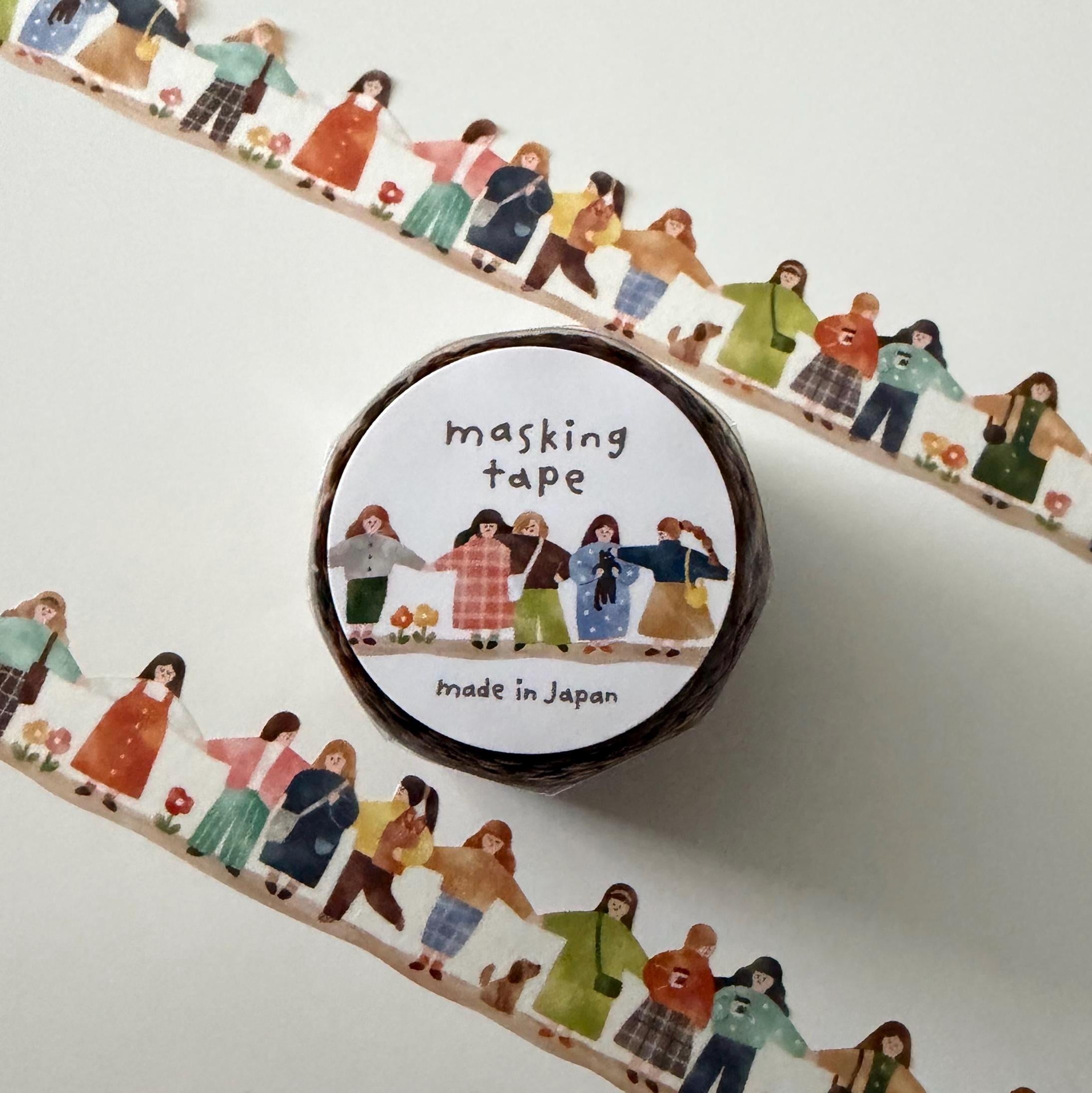 People Washi Tape MIND WAVE JAPAN