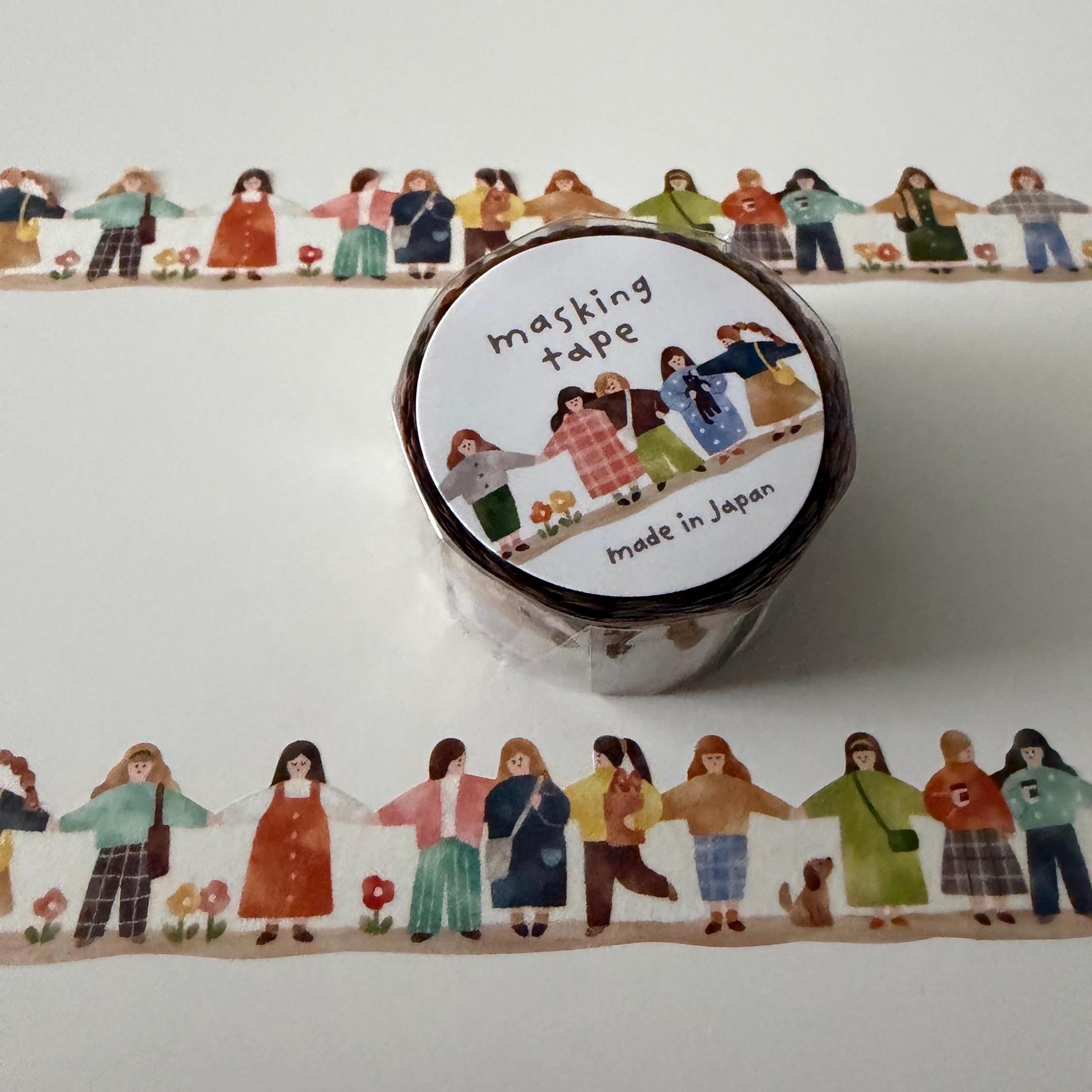 People Washi Tape MIND WAVE JAPAN