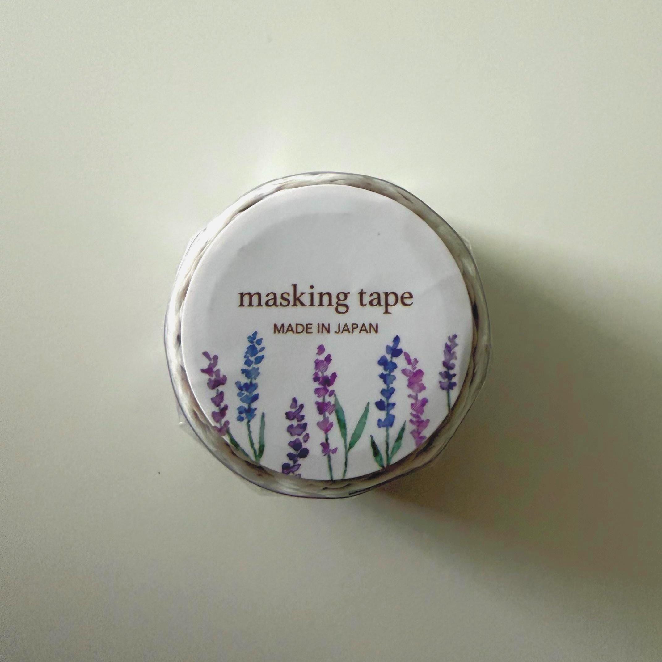 Lavender Flowers Washi Tape MIND WAVE JAPAN