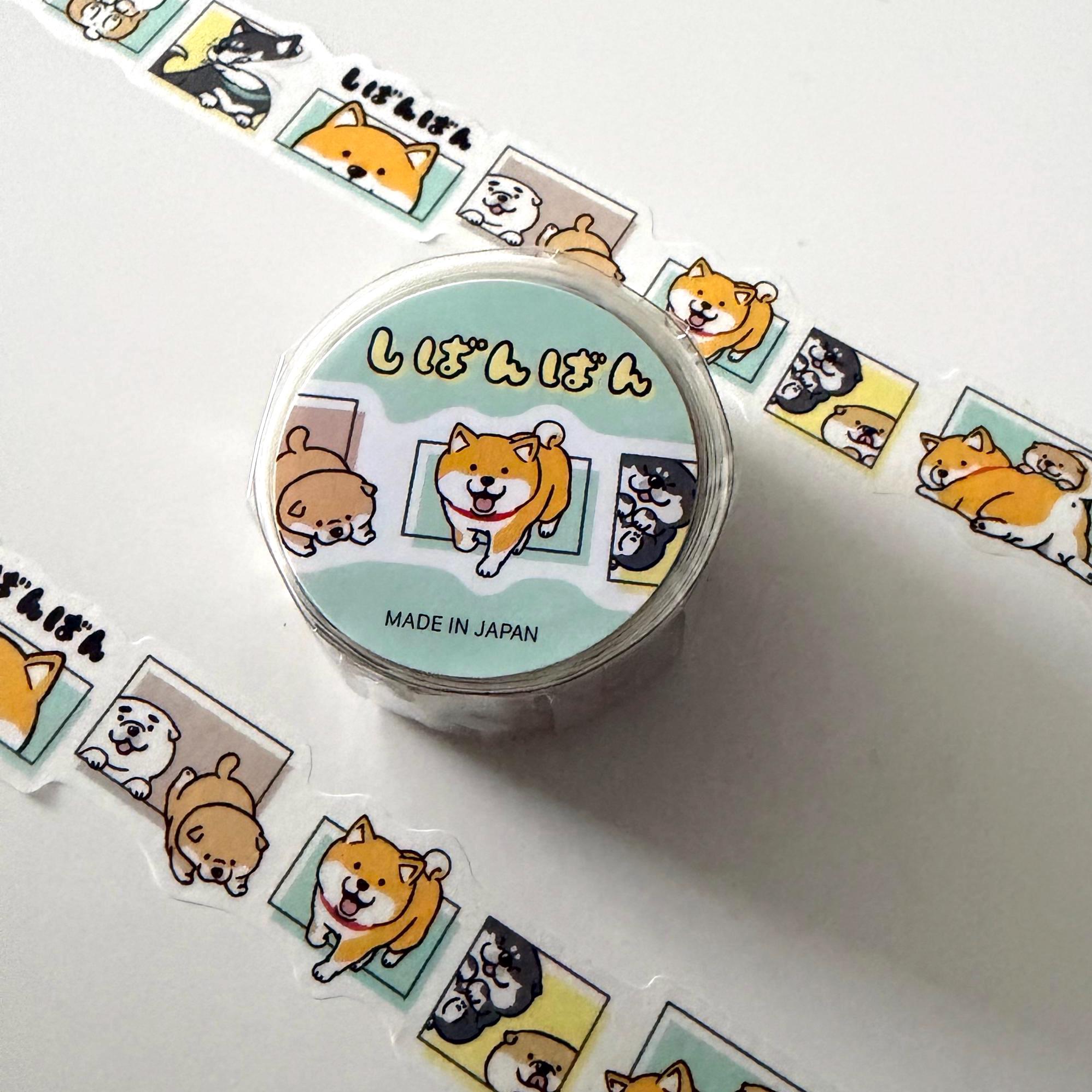 Shibanban Shiba Die Cut Washi Tape MIND WAVE JAPAN