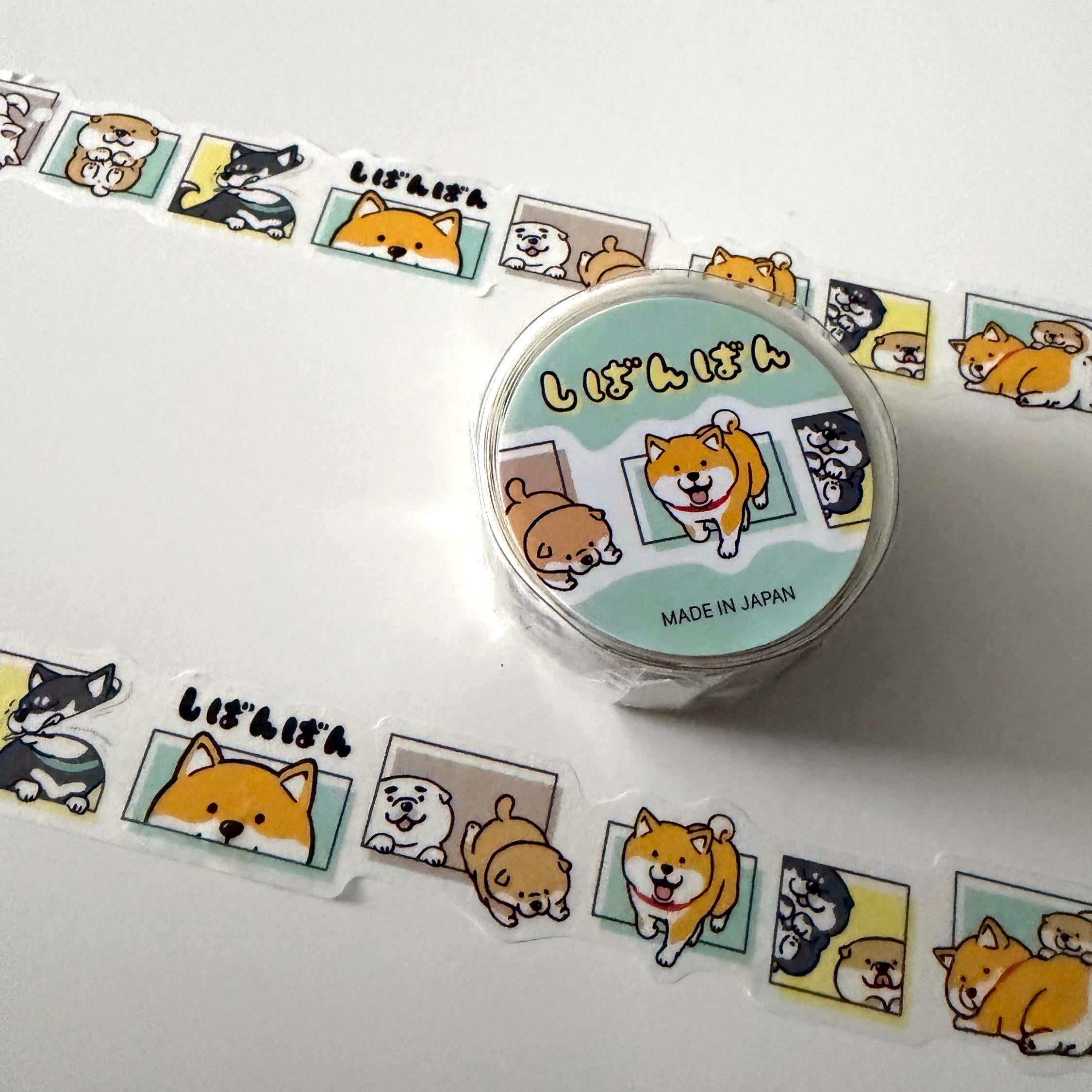 Shibanban Shiba Die Cut Washi Tape MIND WAVE JAPAN