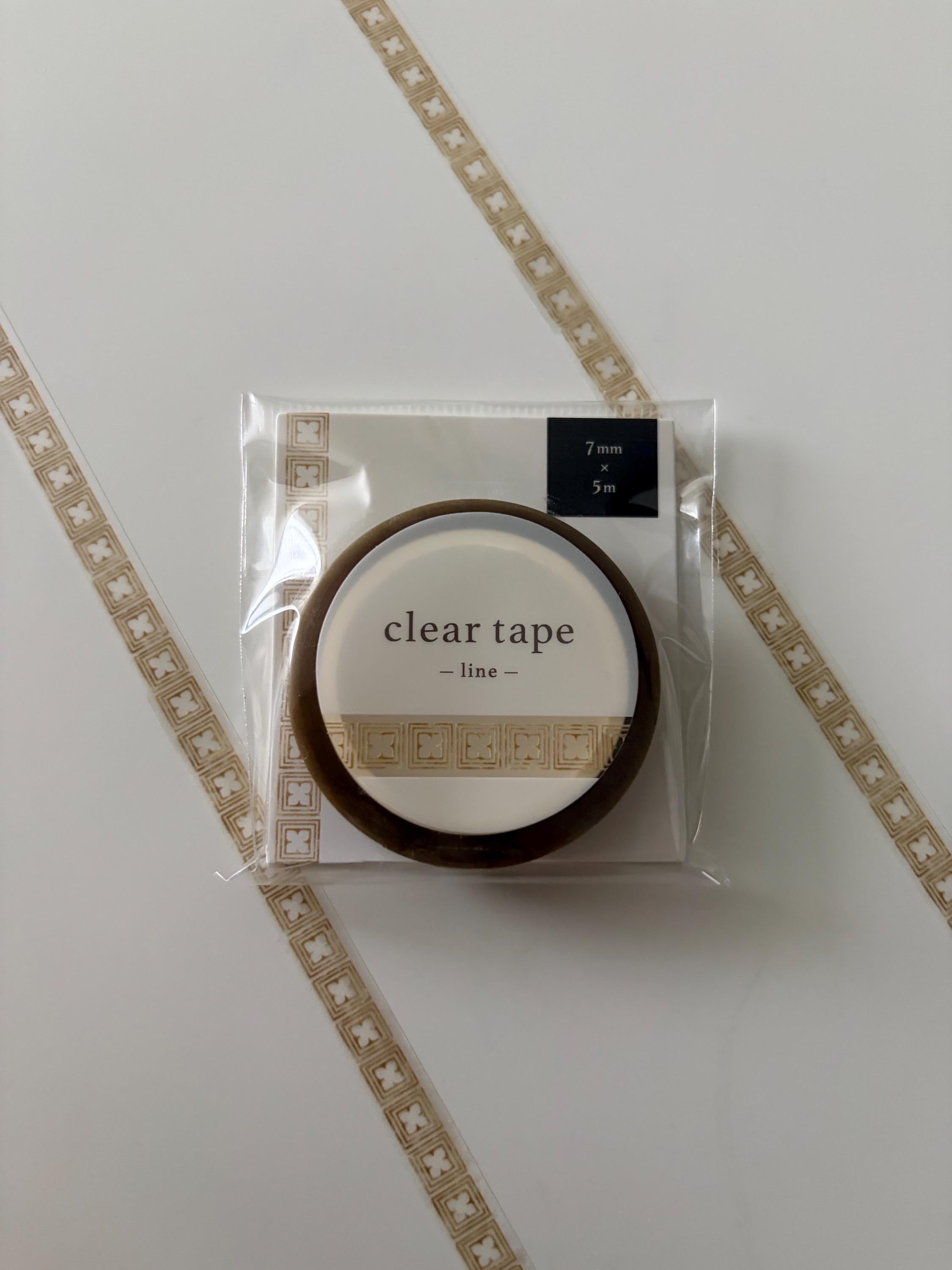 Washi PET Clear Tape MIND WAVE JAPAN