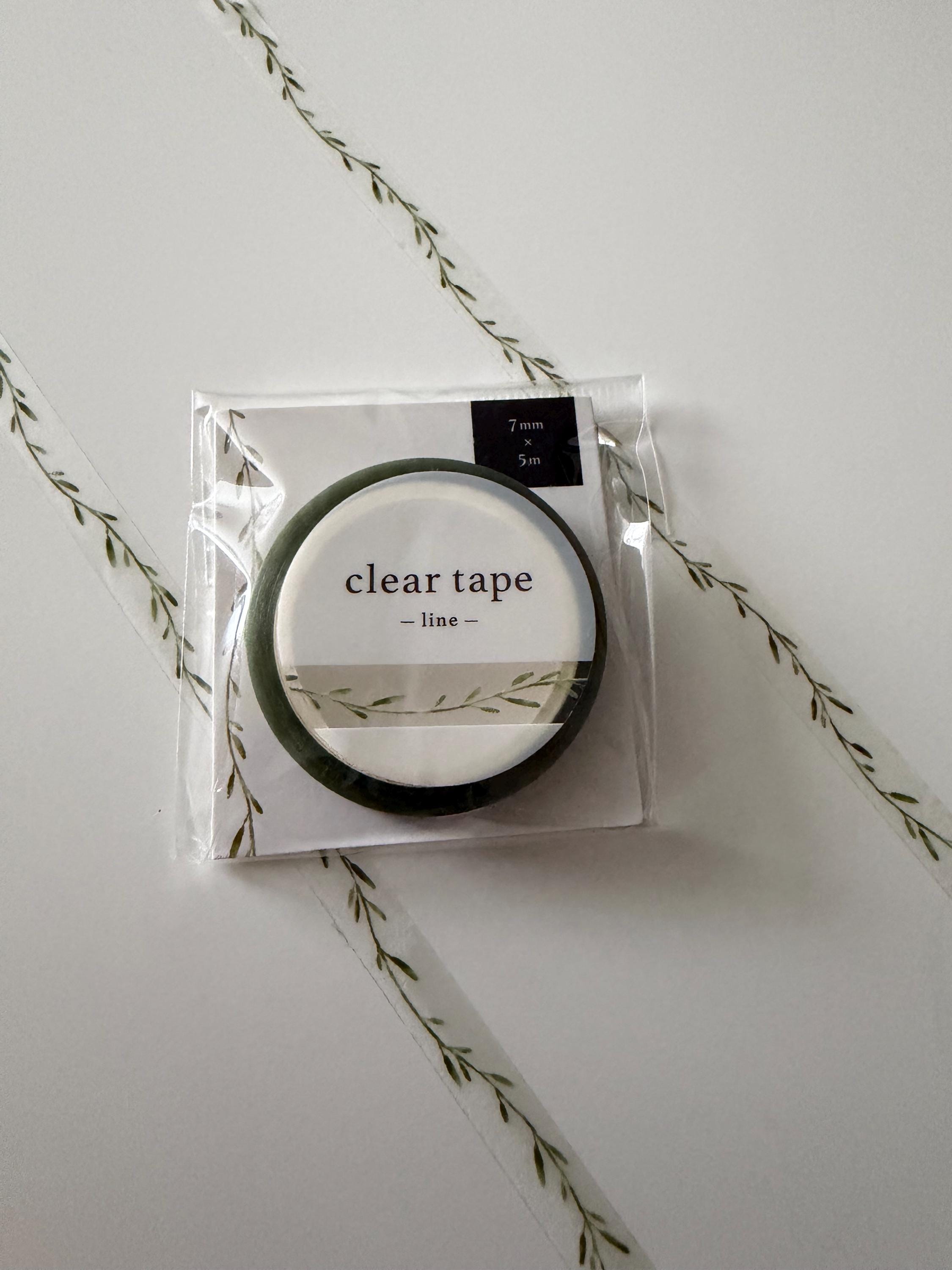 Leaf Design PET Washi Tape MIND WAVE JAPAN
