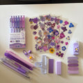 Purple Back to School Study Bundle